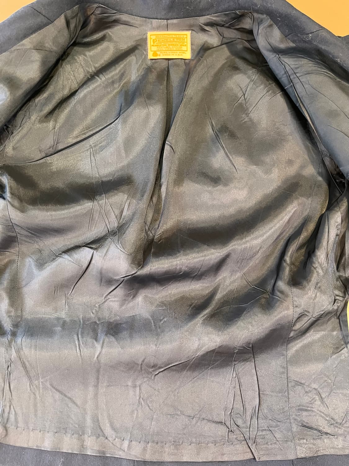 80-90년대 펜들턴 금장 울 크롭 블레이저 (미국제) 상품이미지6