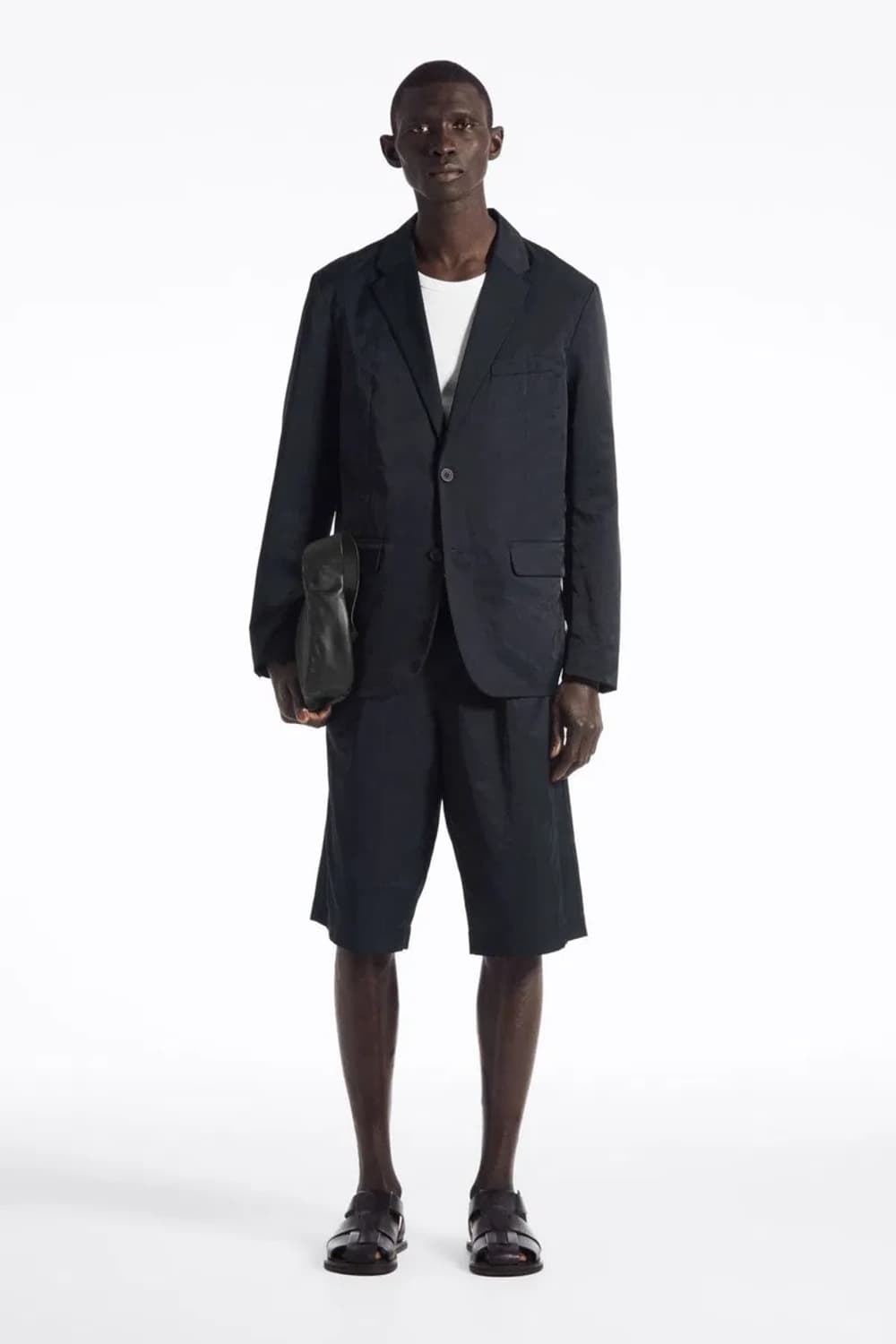 [48] COS 코스 버뮤다 팬츠 DARK NAVY 상품이미지1