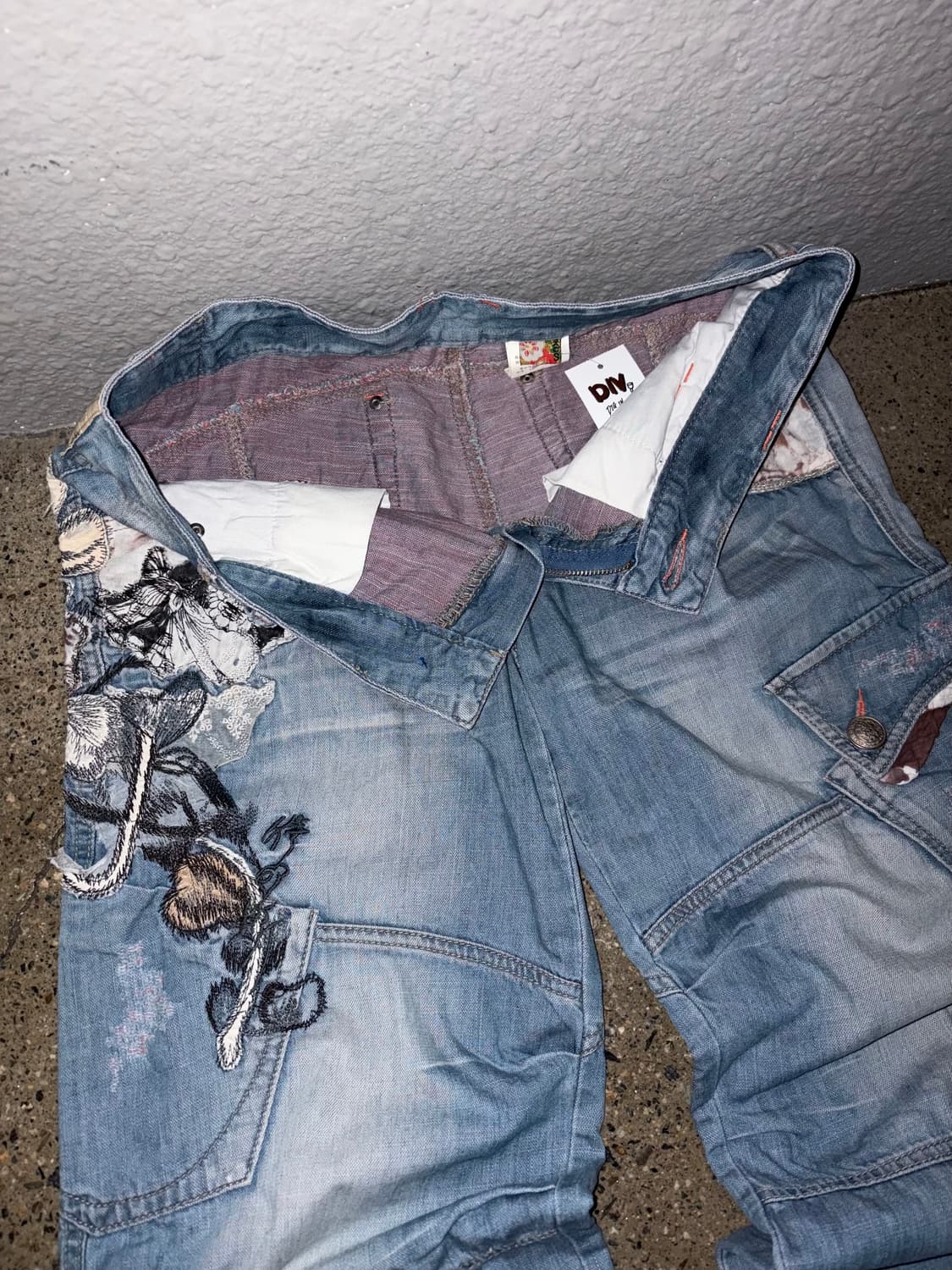 오리엔탈 빈티지 데님팬츠 상품이미지6