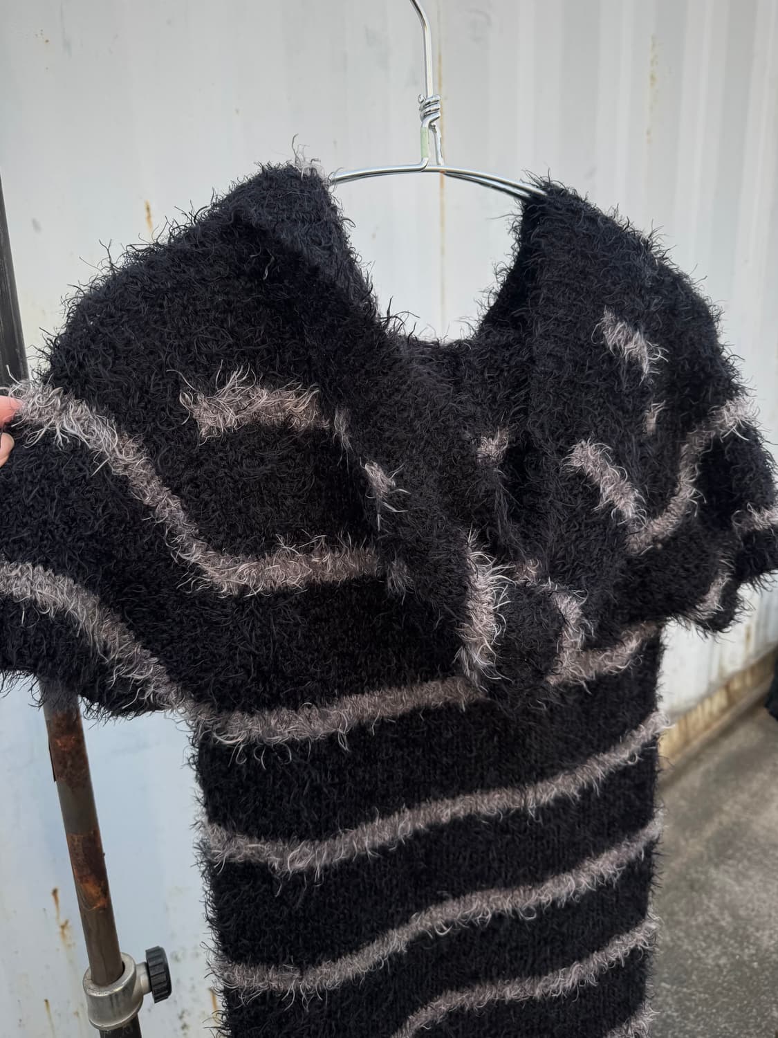 Striped Knit Long Dress  상품이미지3