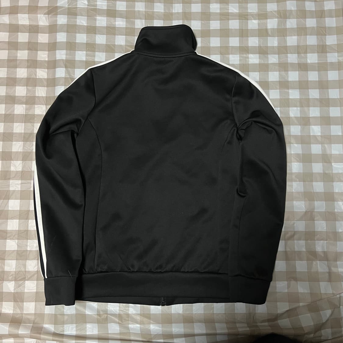 아디다스 빈티지 져지 블랙 90 삼선 트랙탑 집업 올드 Y2K 상품이미지3