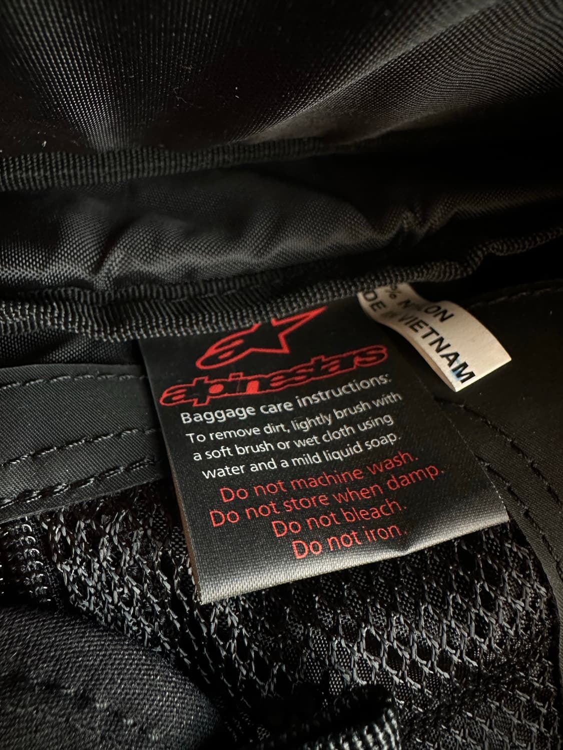 알파인스타 헬멧 백팩 블랙 상품이미지5