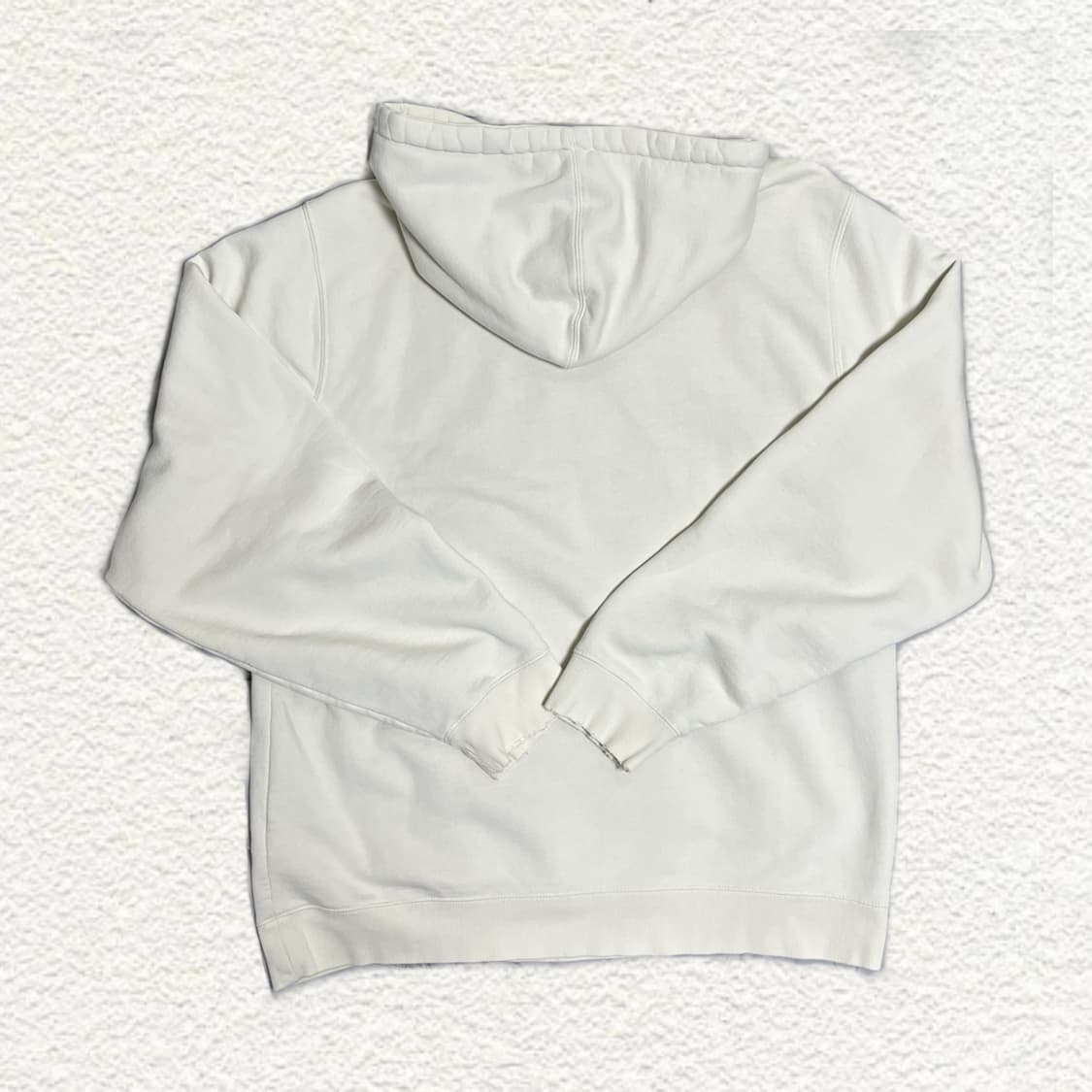 스투시 아이보리 로고 후드티 XXL 상품이미지2