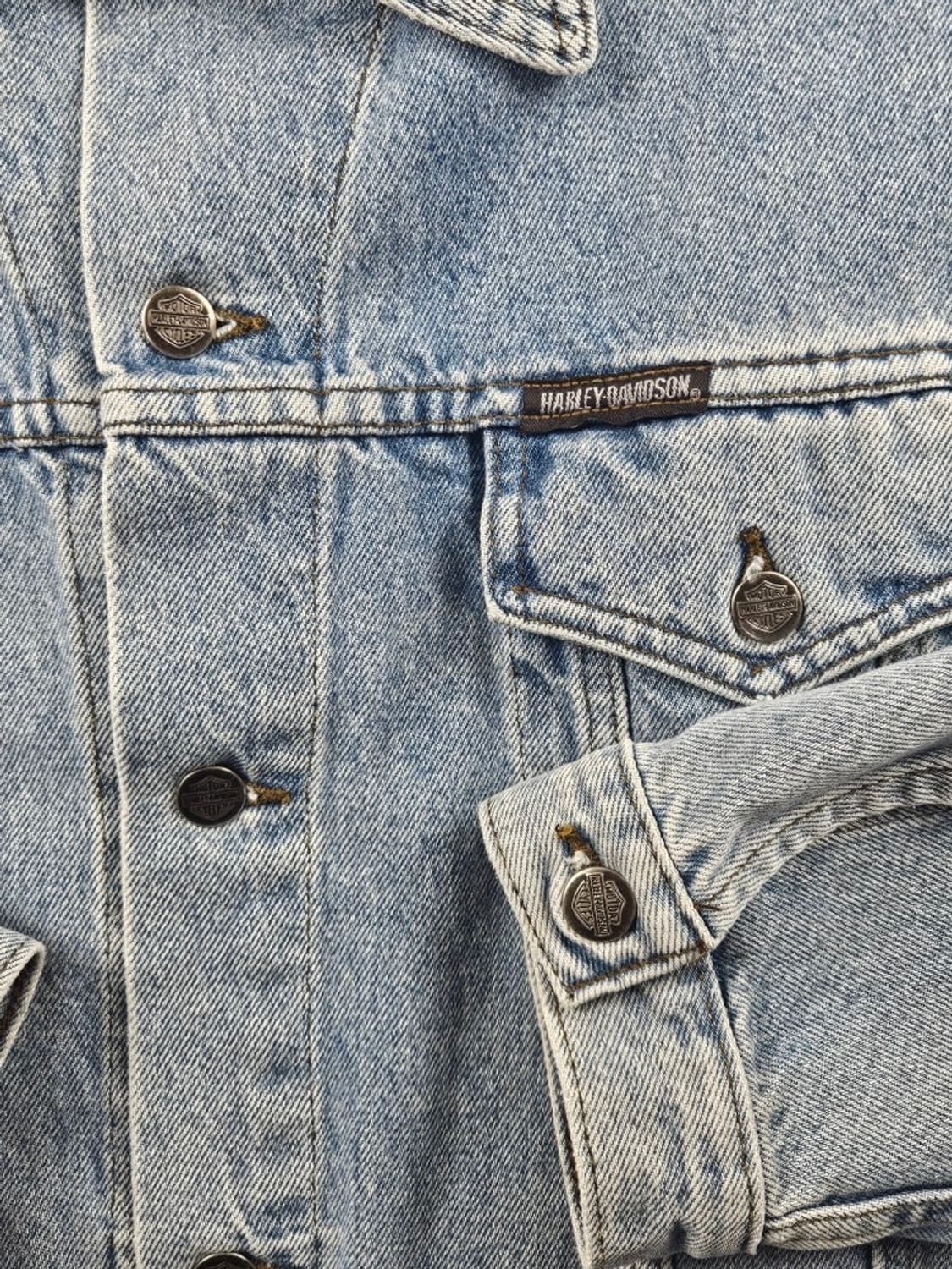 할리데이비슨 자수로고 데님 트러커 자켓 ( XL ) / 8160 상품이미지6