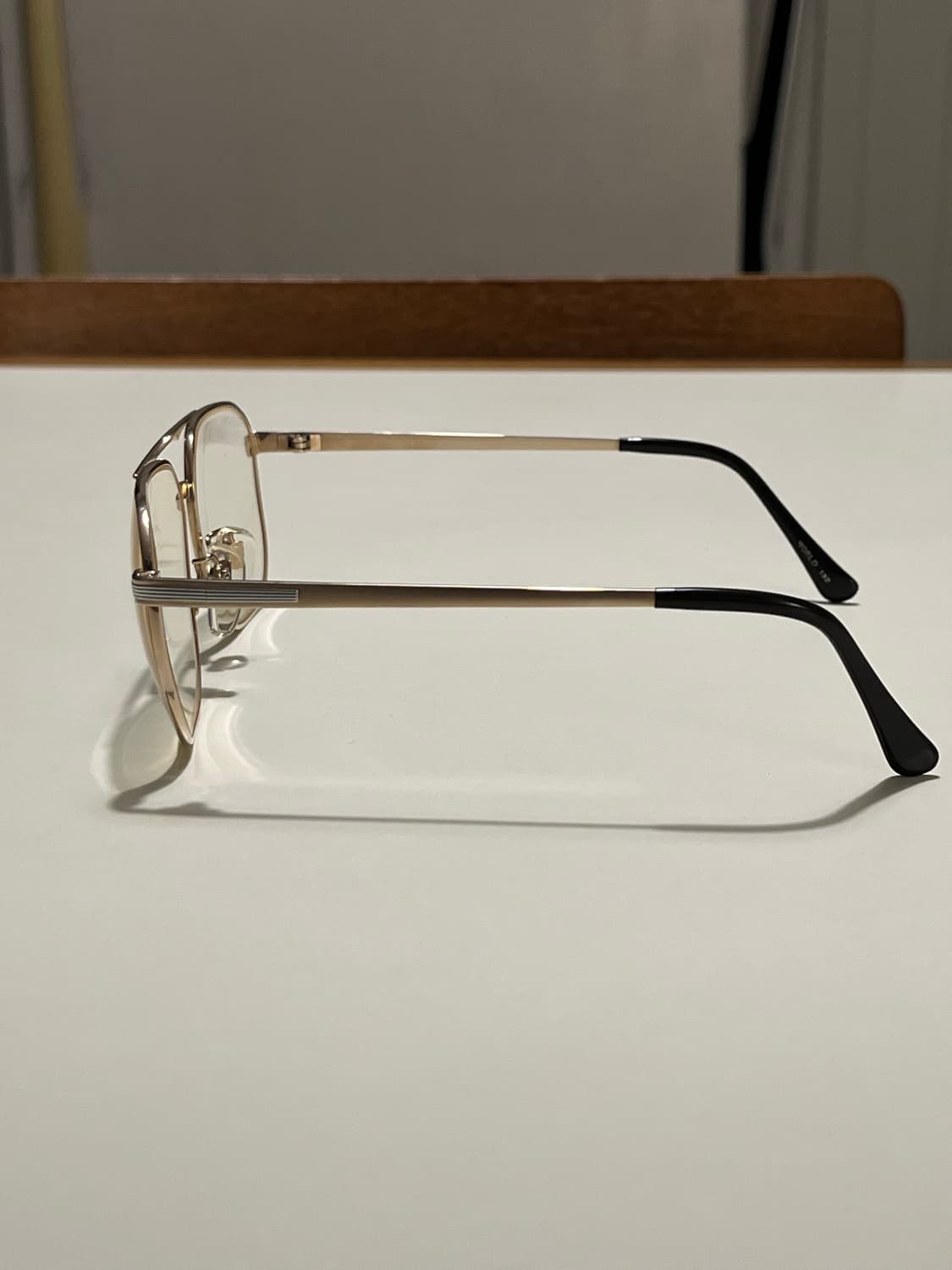 [TITAN-P] 클래식 골드 투브릿지 티타늄 안경테 (54ㅁ14) 상품이미지2