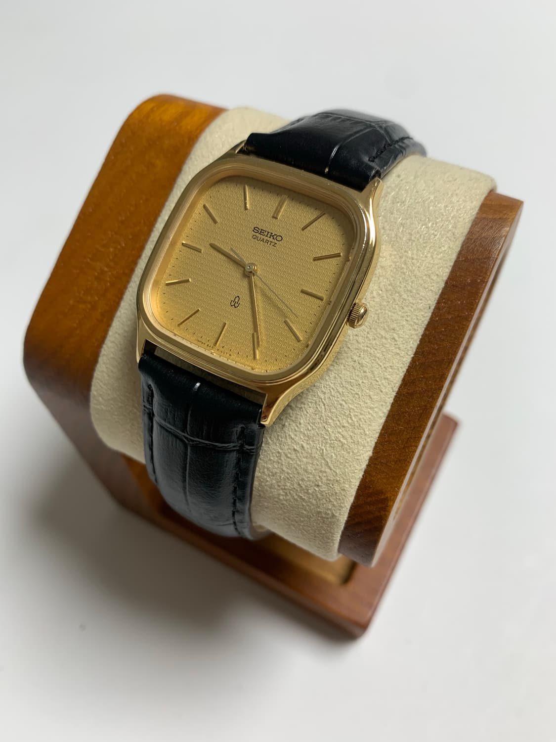 세이코 Seiko 스퀘어 쿼츠 골드 상품이미지1