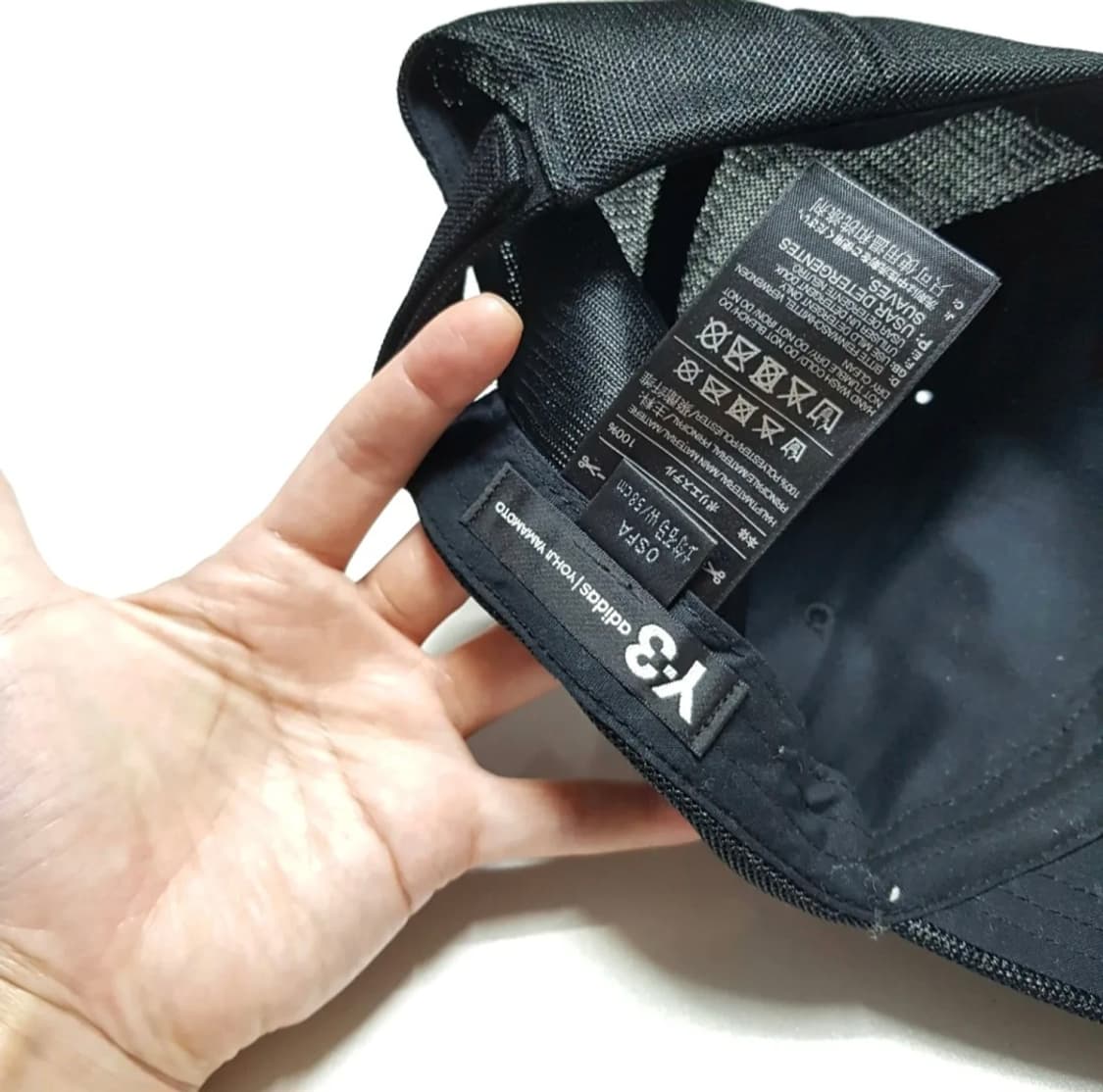 Y-3 요지야마모토 x 아디다스 볼캡 상품이미지3