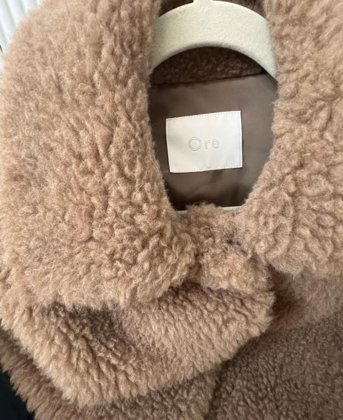 Ore camel fur 오어 카멜 퍼 상품이미지4