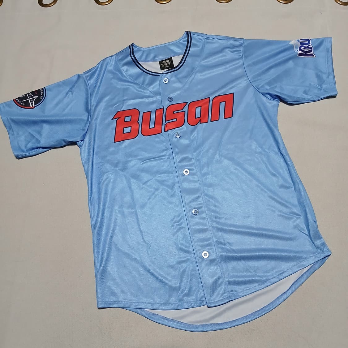 롯데자이언츠 유니폼 바다 파랑 야구 부산 져지 반팔 상품이미지2
