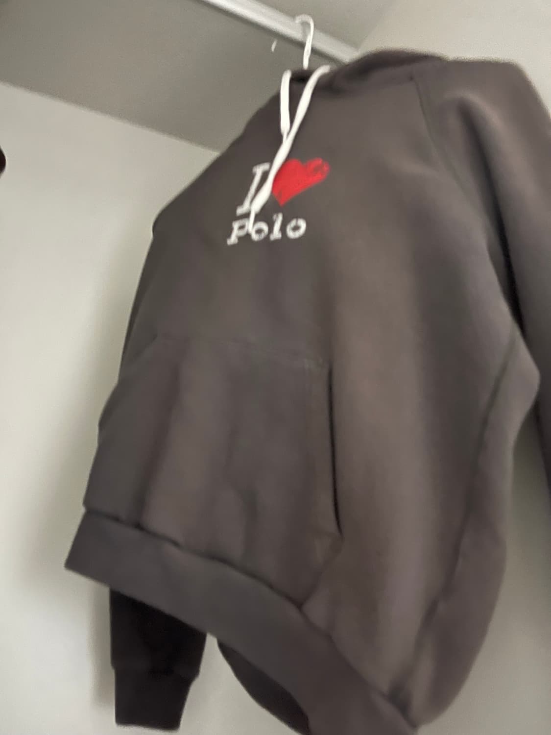 I Love polo후드티 상품이미지6