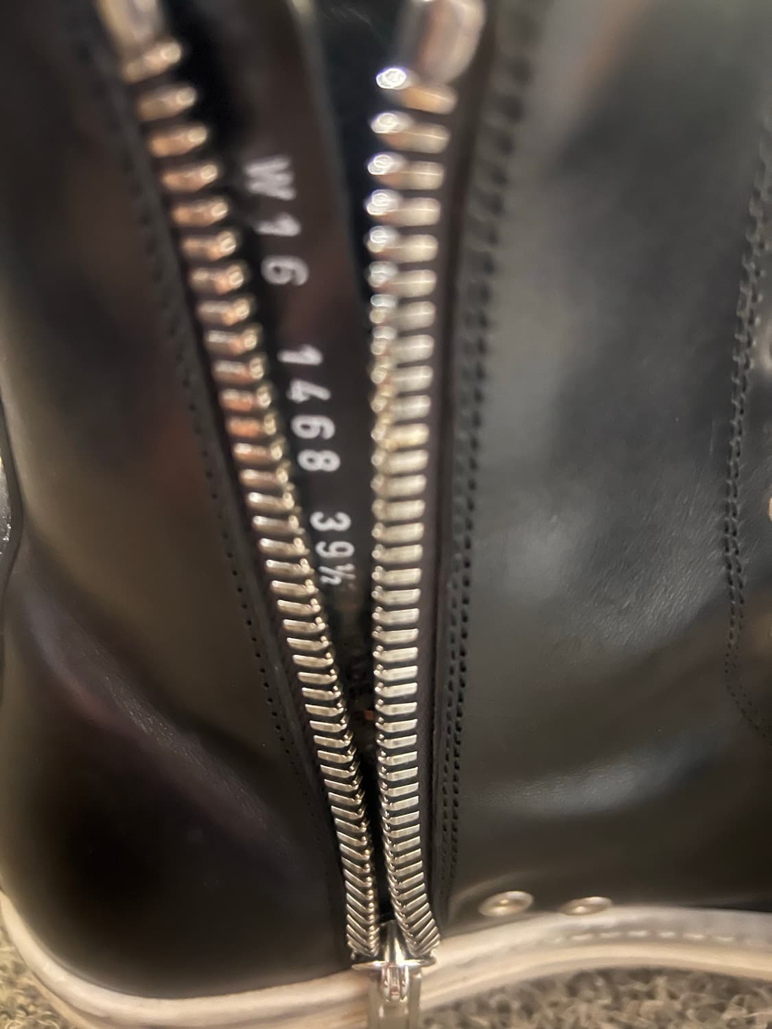 [260] 릭오웬스 라몬즈 하이 39.5 판매합니다 상품이미지5