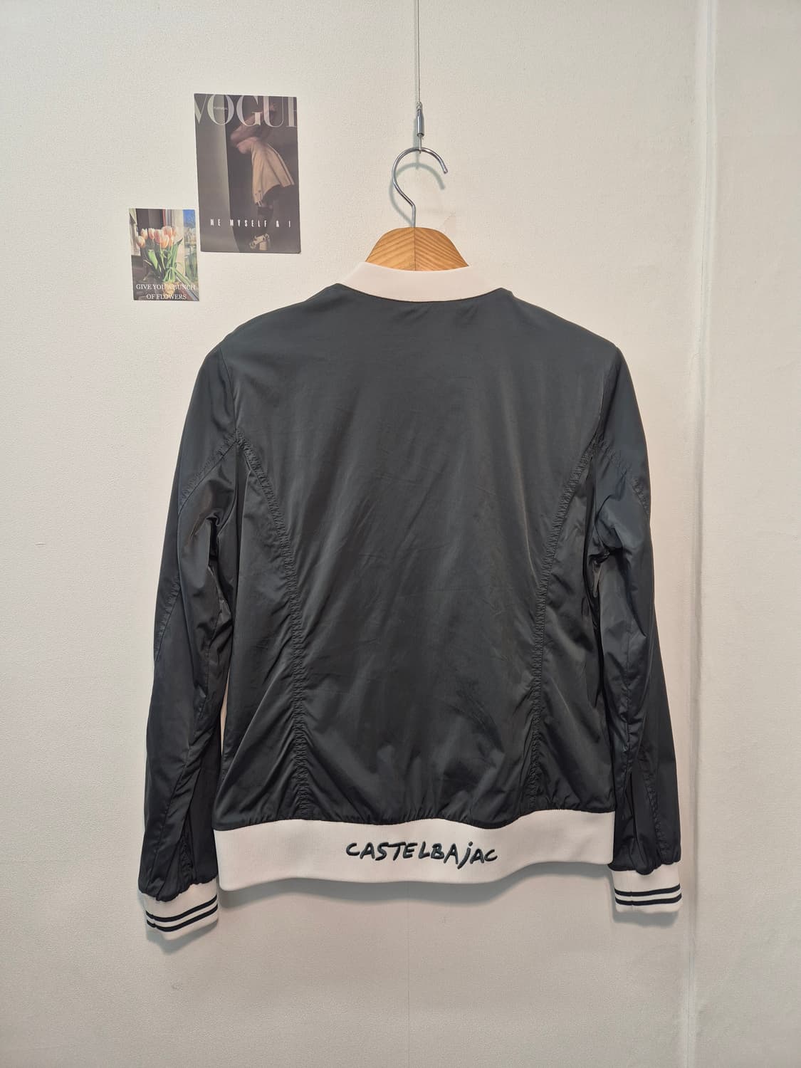 까스텔바작 여성 바람막이 점퍼 그린  95
사이즈  상품이미지4