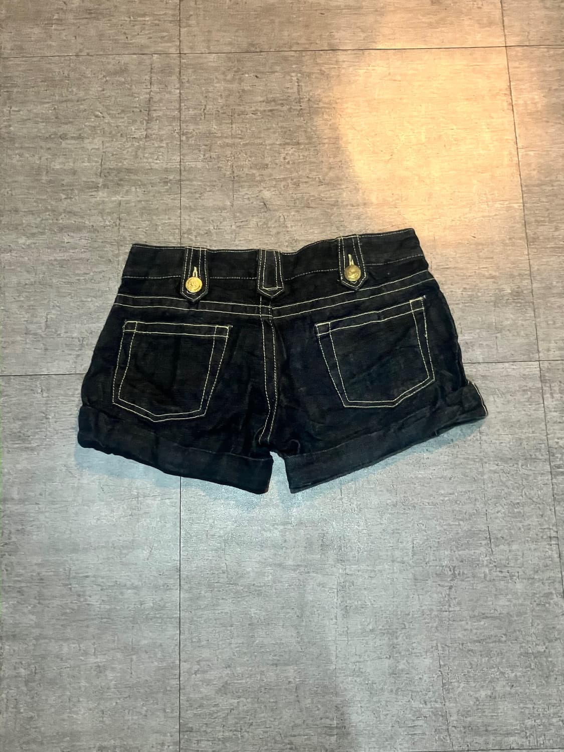 일본빈티지 핀터깔y2k 펑크갸루 웨스턴숏팬츠 반바지 상품이미지2