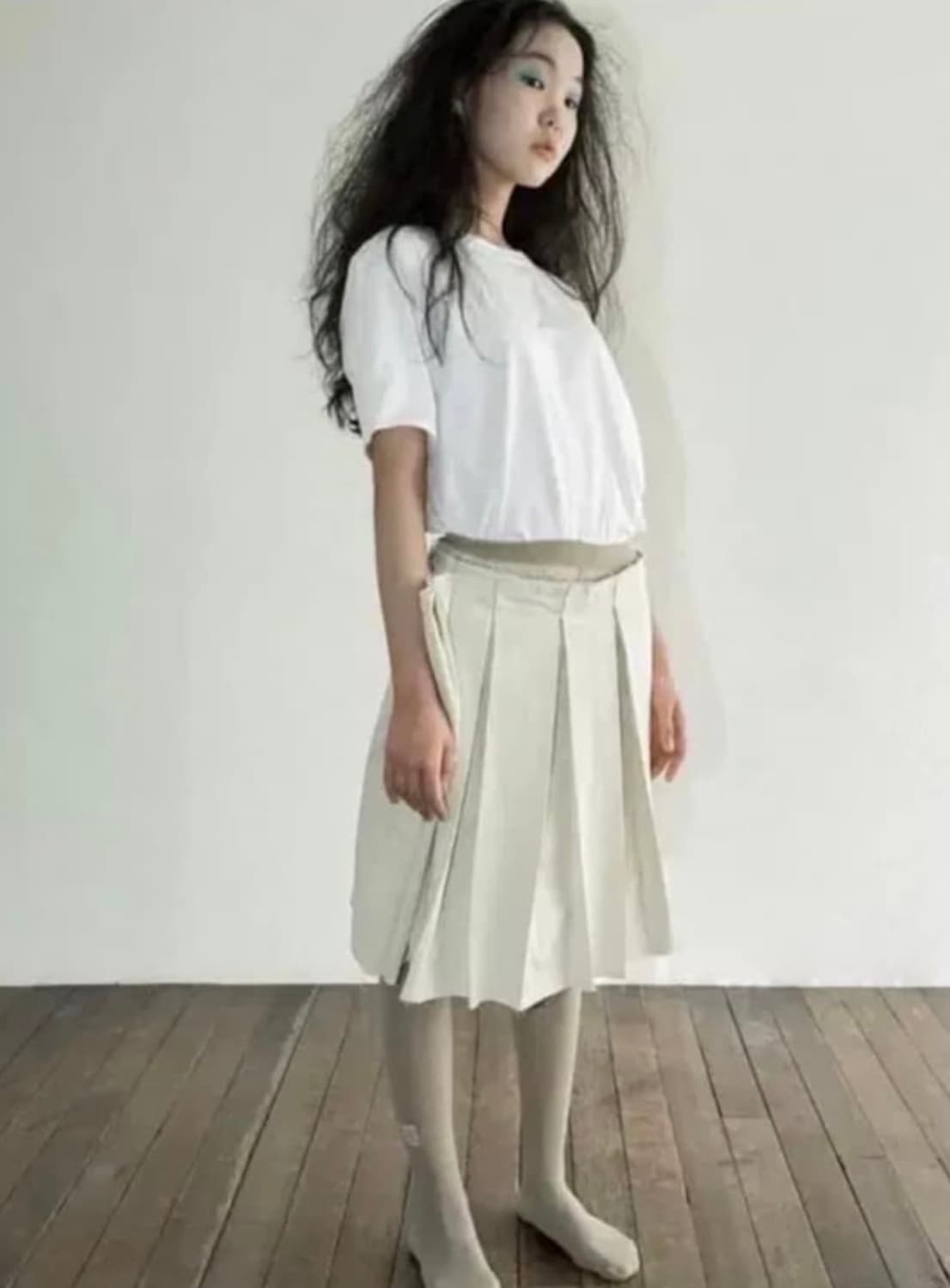 에옹쓰 미디스커트 상품이미지1