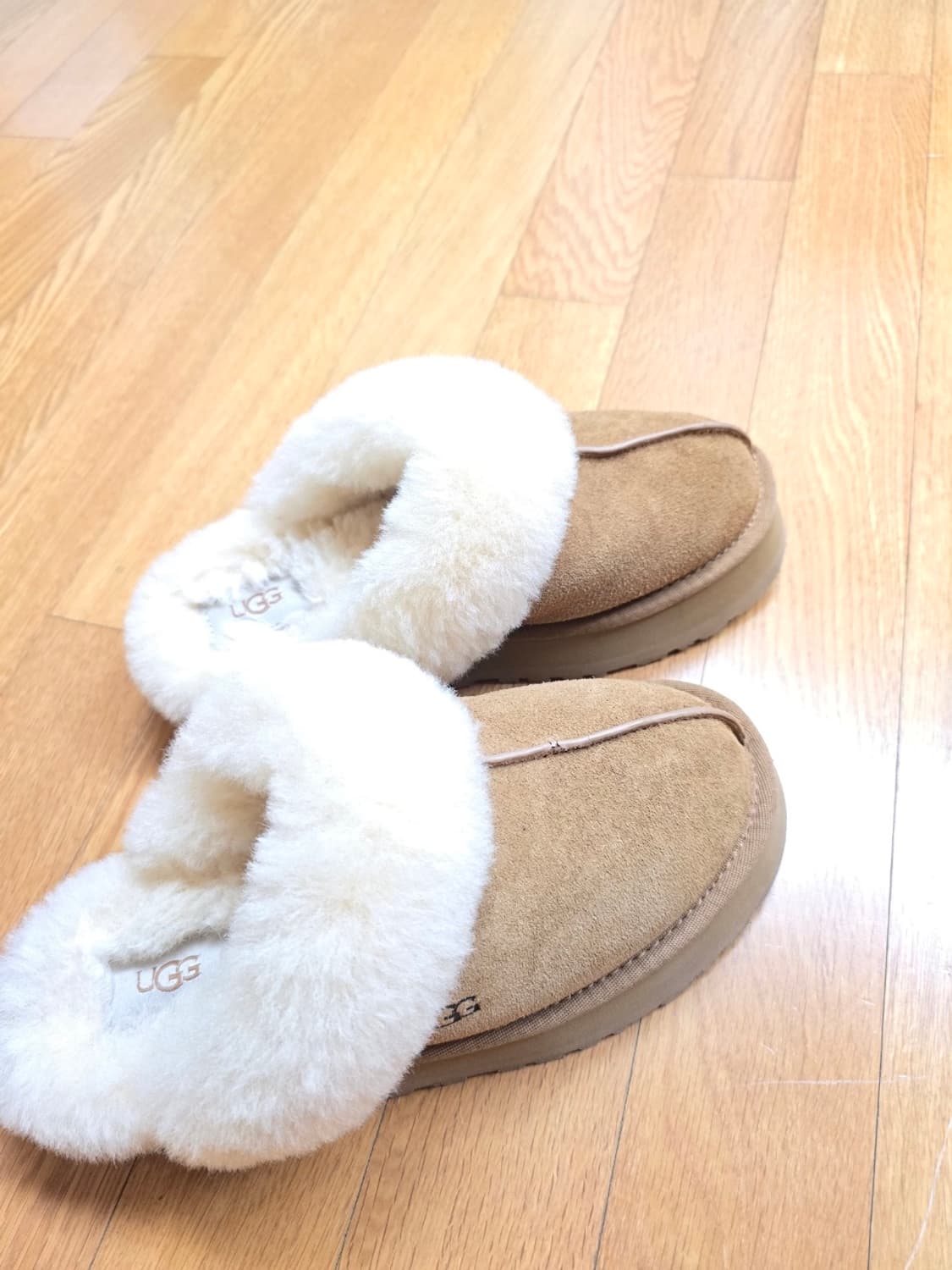 어그 UGG 슬리퍼 디스케트 체스트넛 사이즈7 상품이미지2