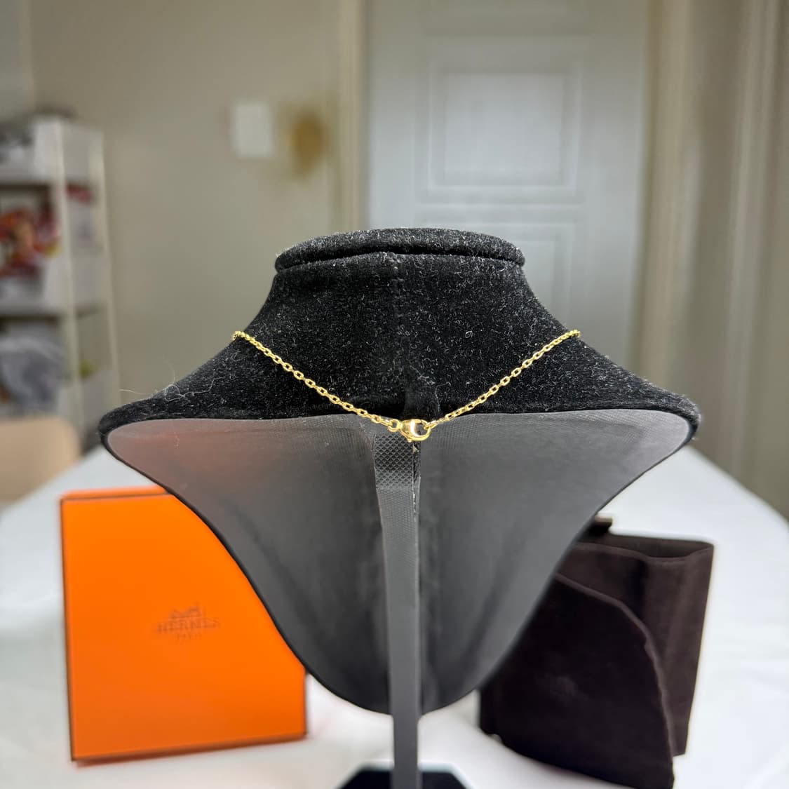 [21SS,풀구성] 에르메스 미니 팝아슈 펜던트 네크리스 목걸이 상품이미지5