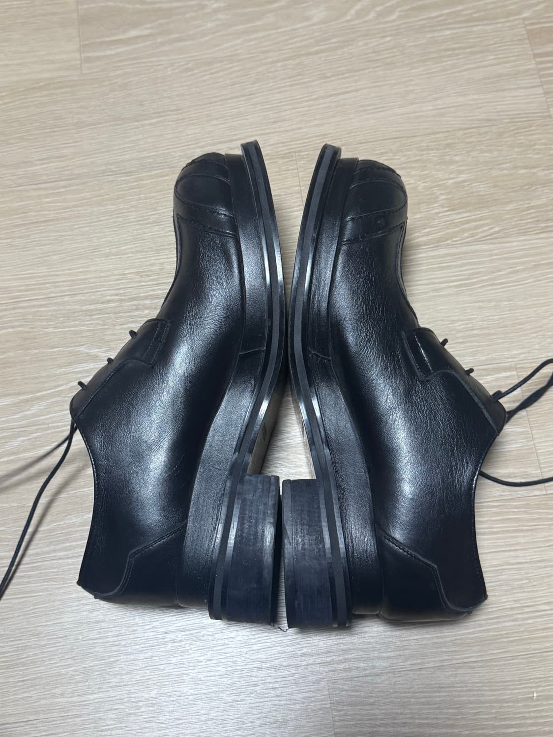 (280) 써저리 쏘유레슈어 SS001 더비 블랙 상품이미지2