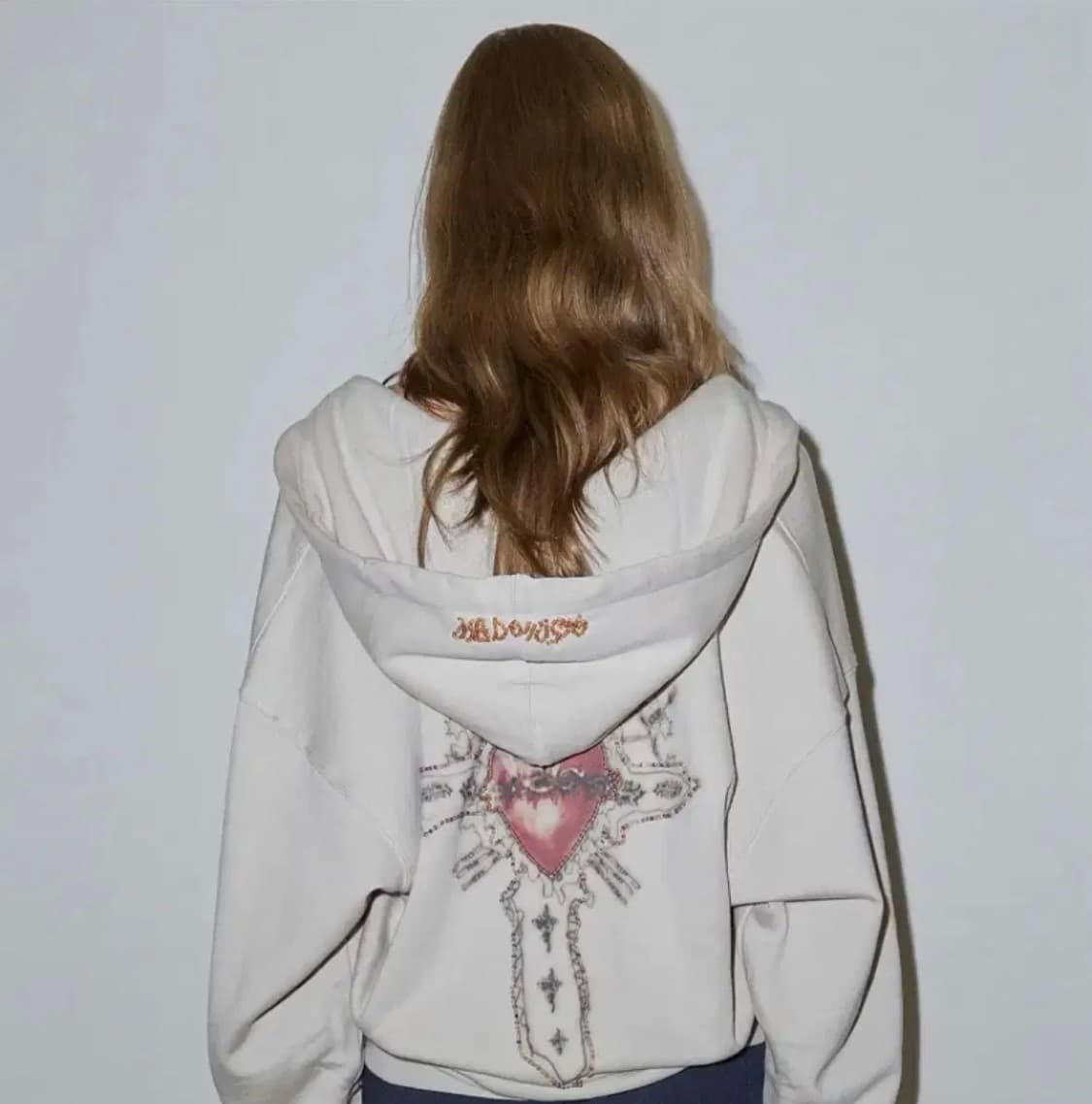 스컬프터 비즈 후드집업 S 상품이미지1