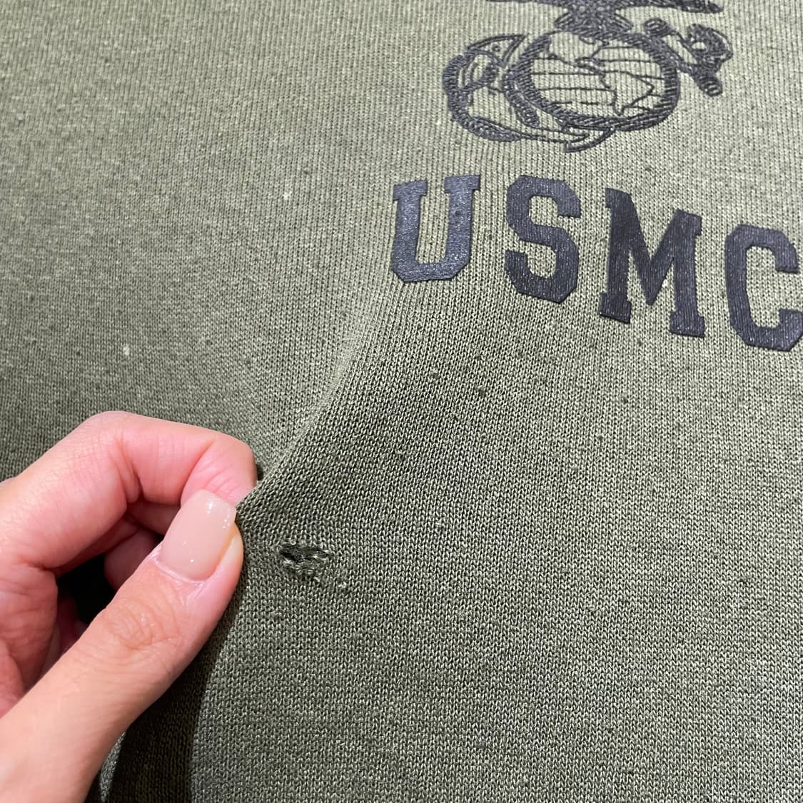 (M) USMC 밀리터리 미해병대 스웻셔츠 맨투맨 상품이미지4