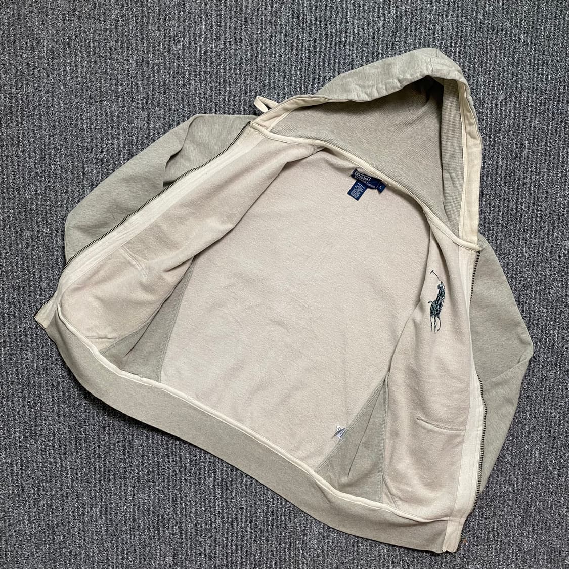 🌊Polo Big-Pony Thermal hoodie 상품이미지2