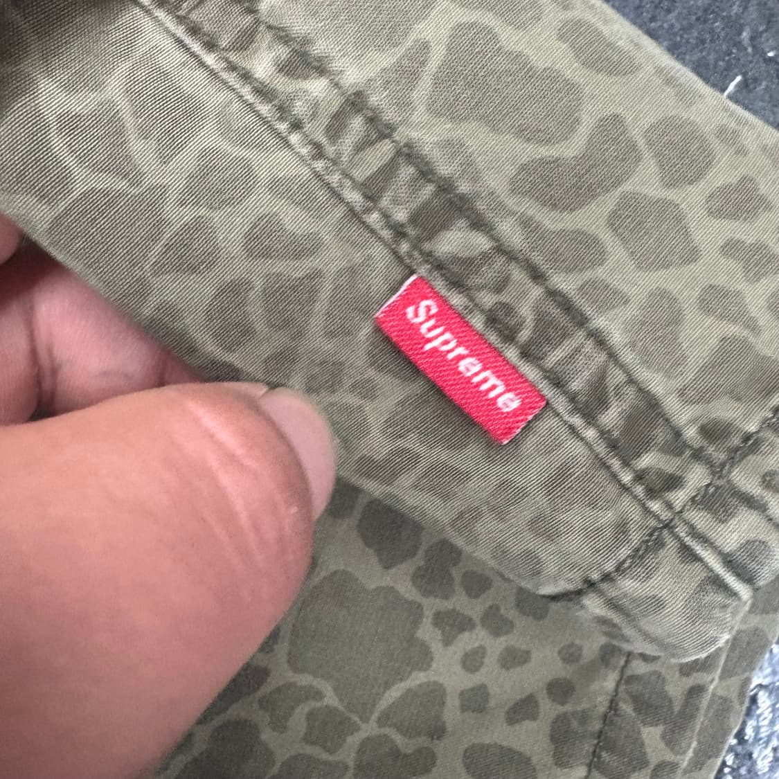 (95)슈프림12ss카모필드자켓 상품이미지5