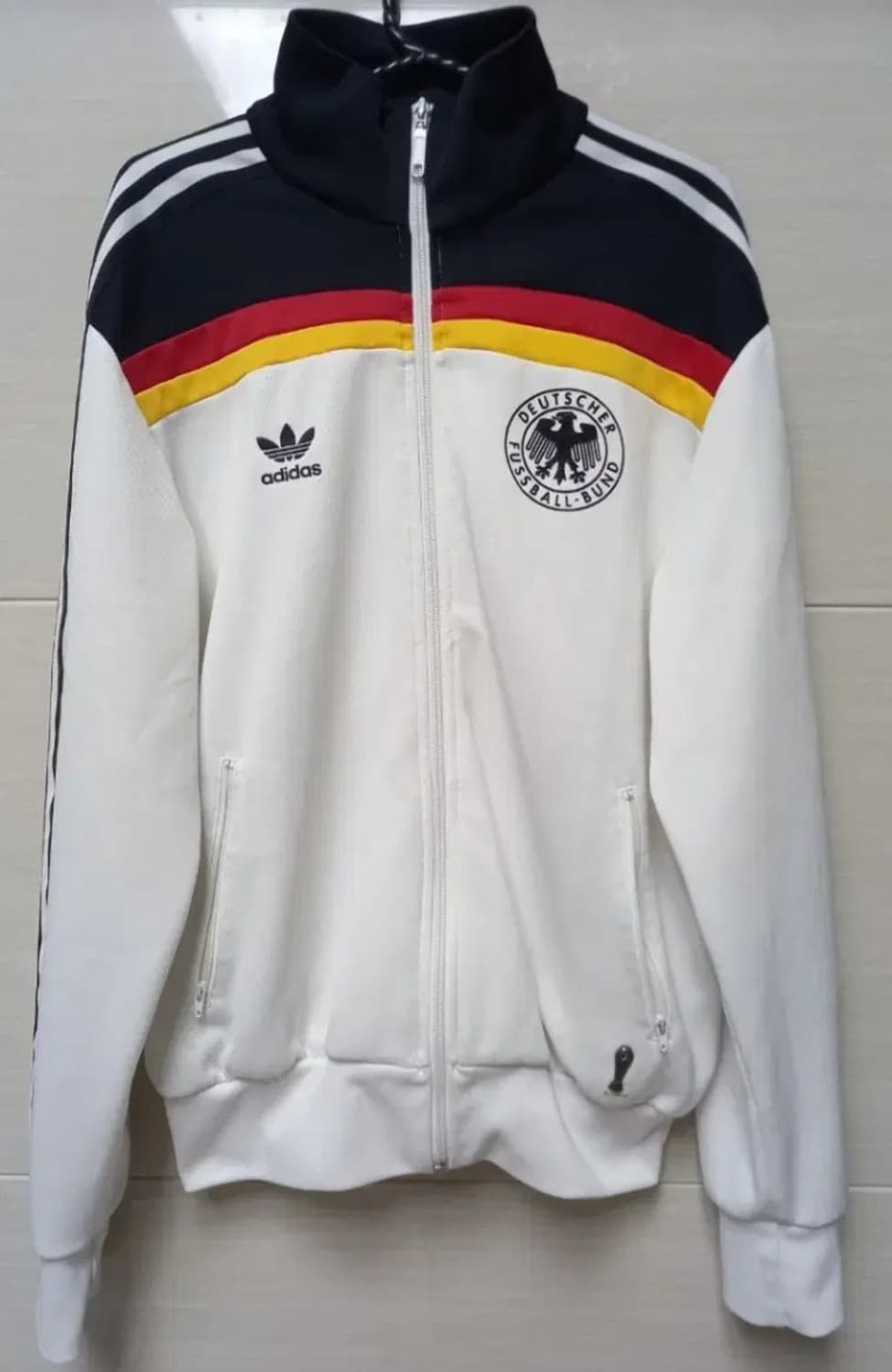 아디다스 희귀 독일 국대 트랙탑 저지 져지집업 100/L 상품이미지1