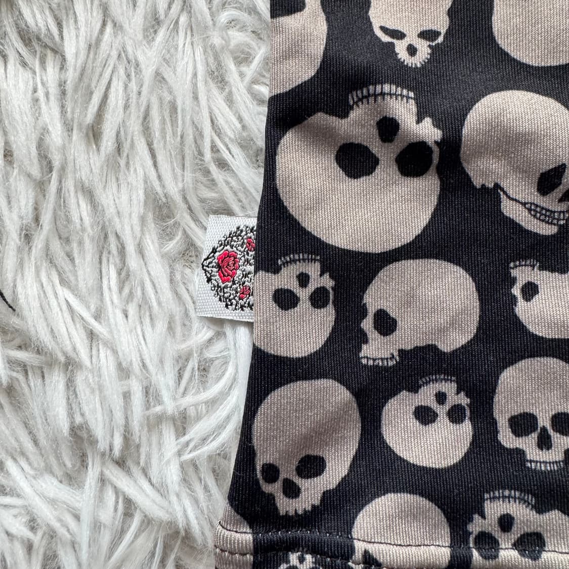 MIKO IONCE 일본빈티지 오리엔탈 딱붙핏 크롭 반팔 슬림핏 M 39 상품이미지4