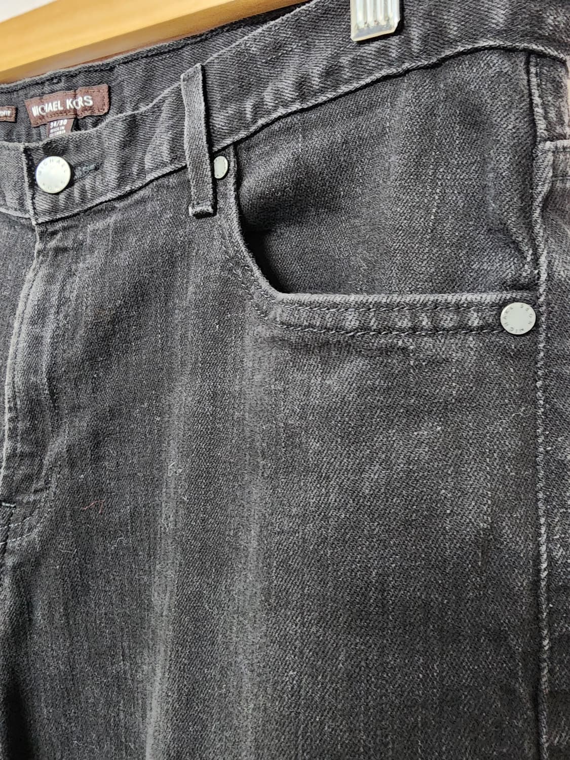 마이클코어스 블랙 데님 청바지 상품이미지5