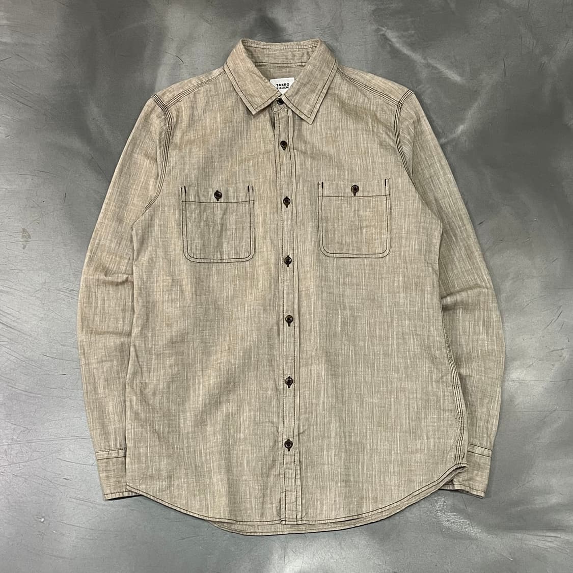  타케오키쿠치 워크 셔츠 y16312 상품이미지1