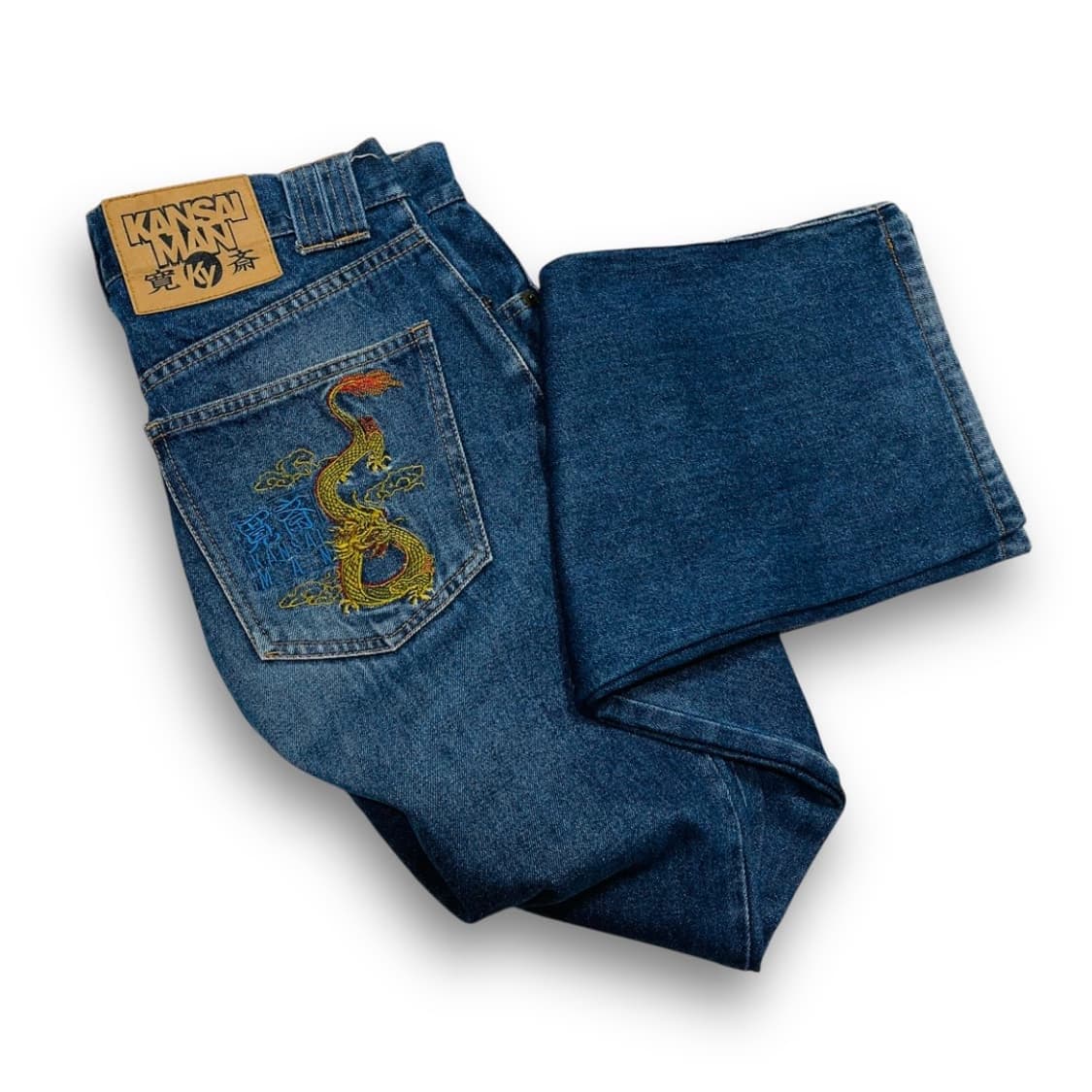 칸사이 맨 오리엔탈 드래곤 데님 빈티지 팬츠 상품이미지1