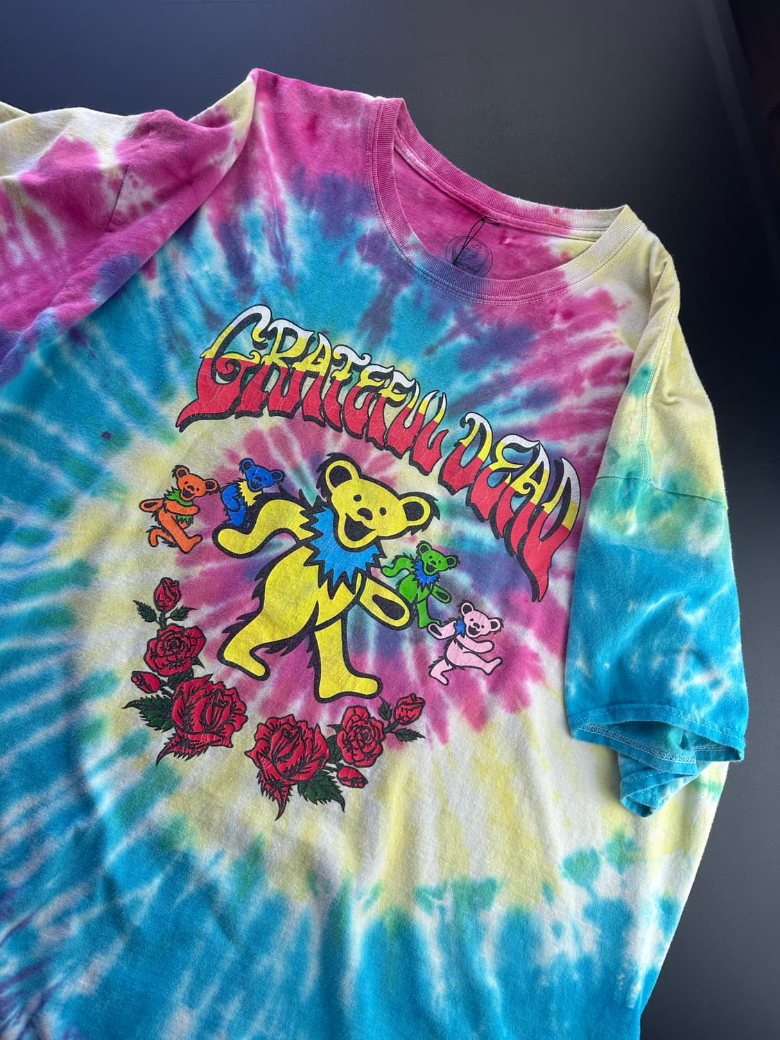 Grateful dead dancing bears tie dye Tee 상품이미지2