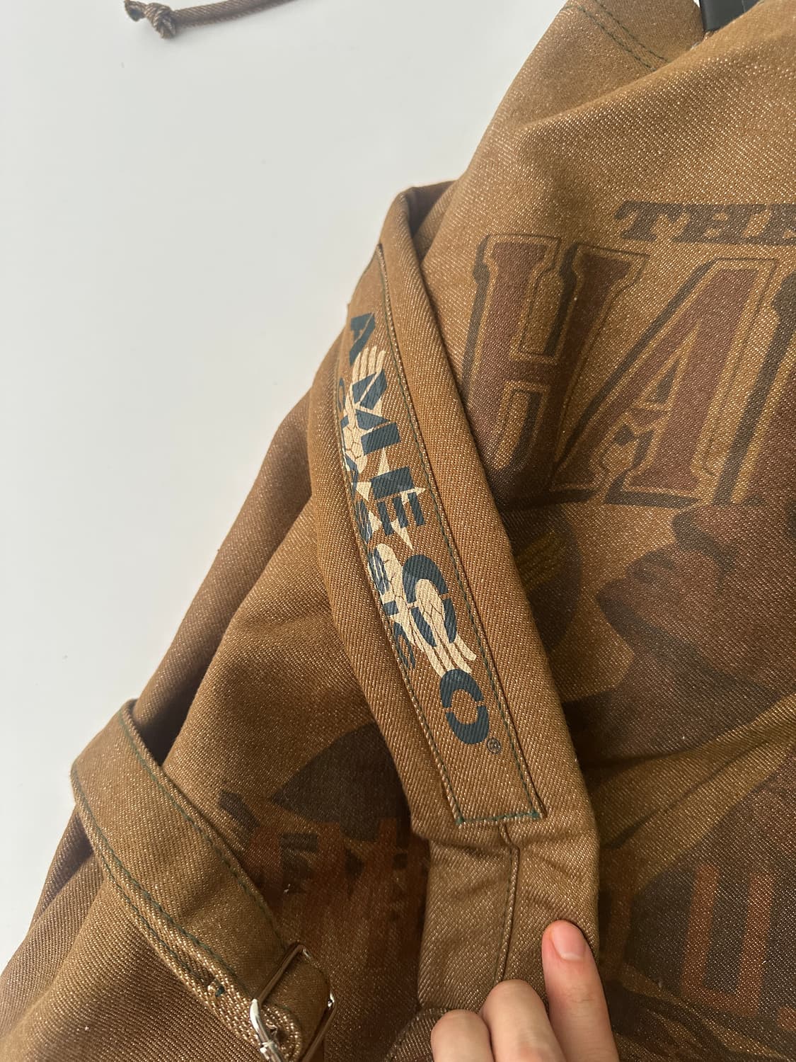 Ameco indian print brown bag  상품이미지3