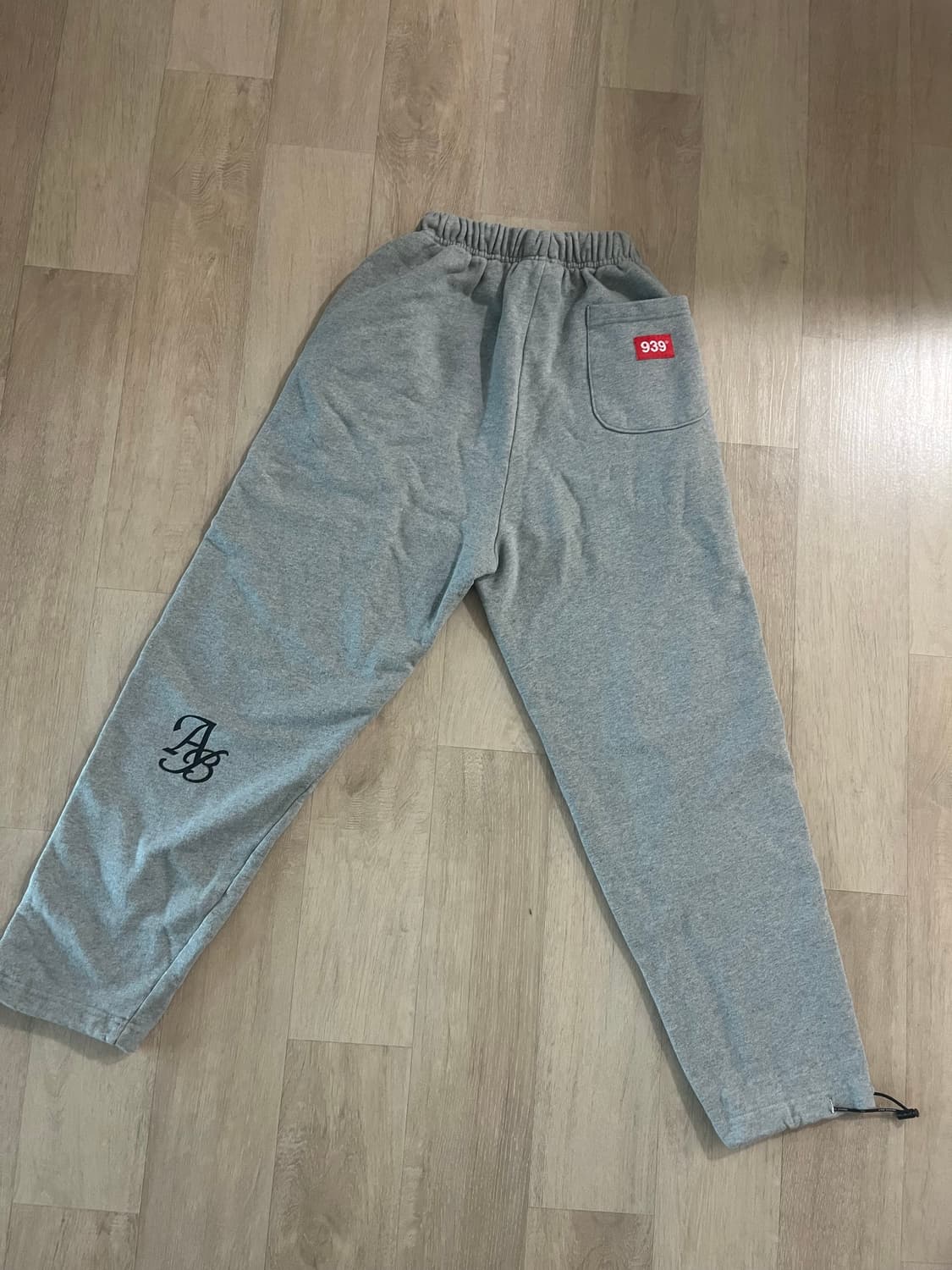 939 로고 팬츠 그레이 상품이미지3