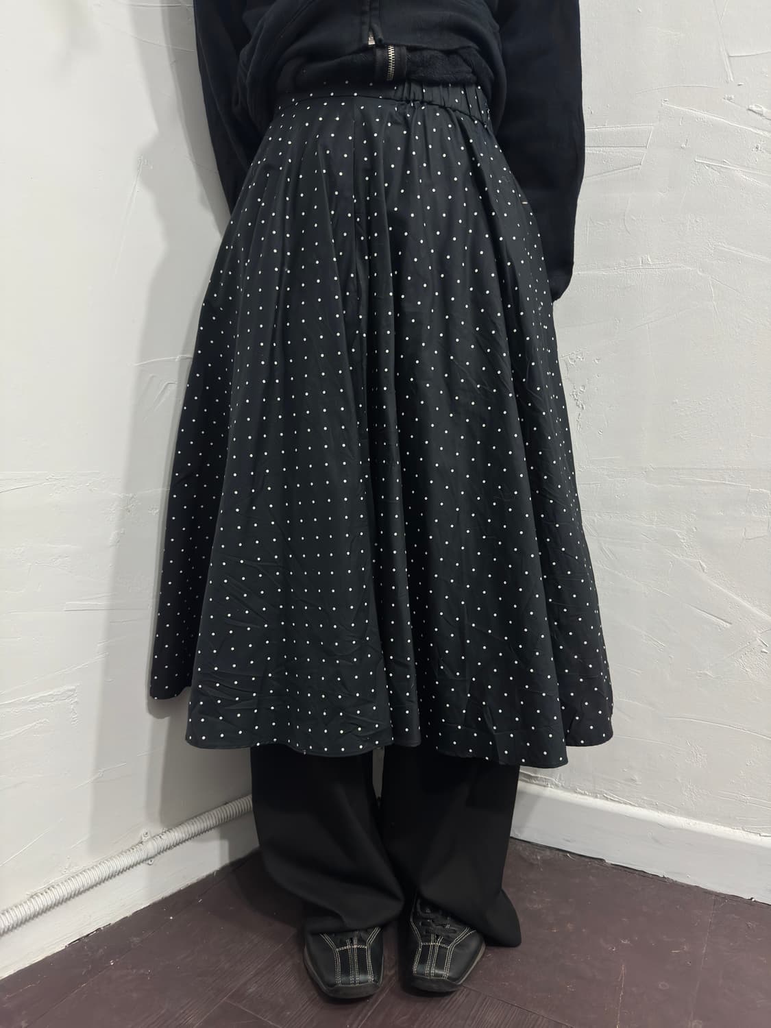 uniqlo dot skirt 상품이미지1