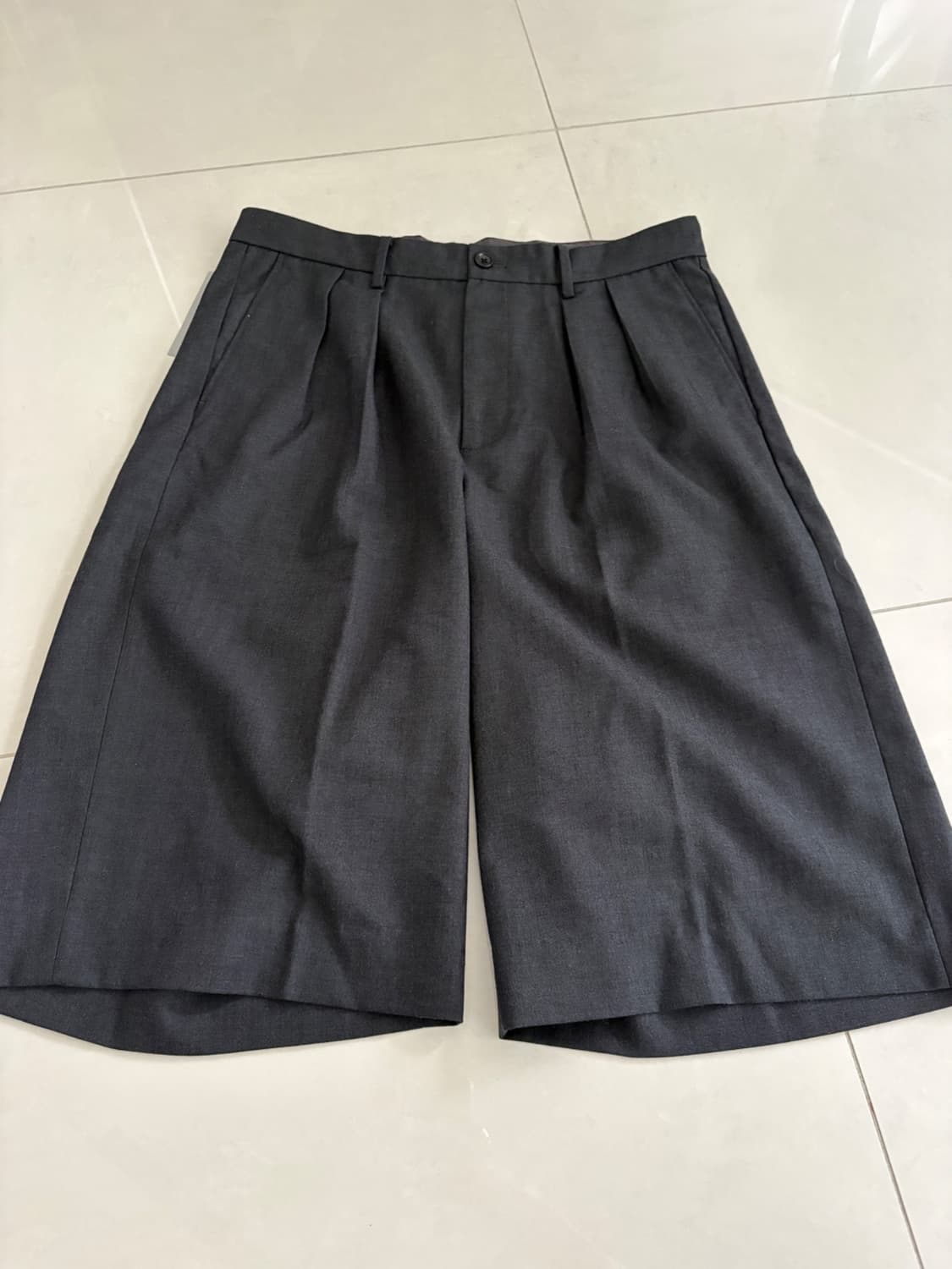 Wide Short Slacks 와이드 쇼츠 슬랙 상품이미지4