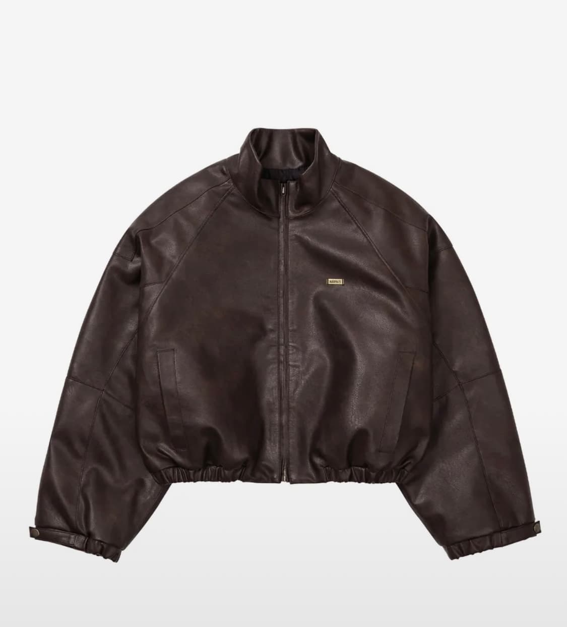 AJOBYAJO Vegan Leather Short Blouson  상품이미지1