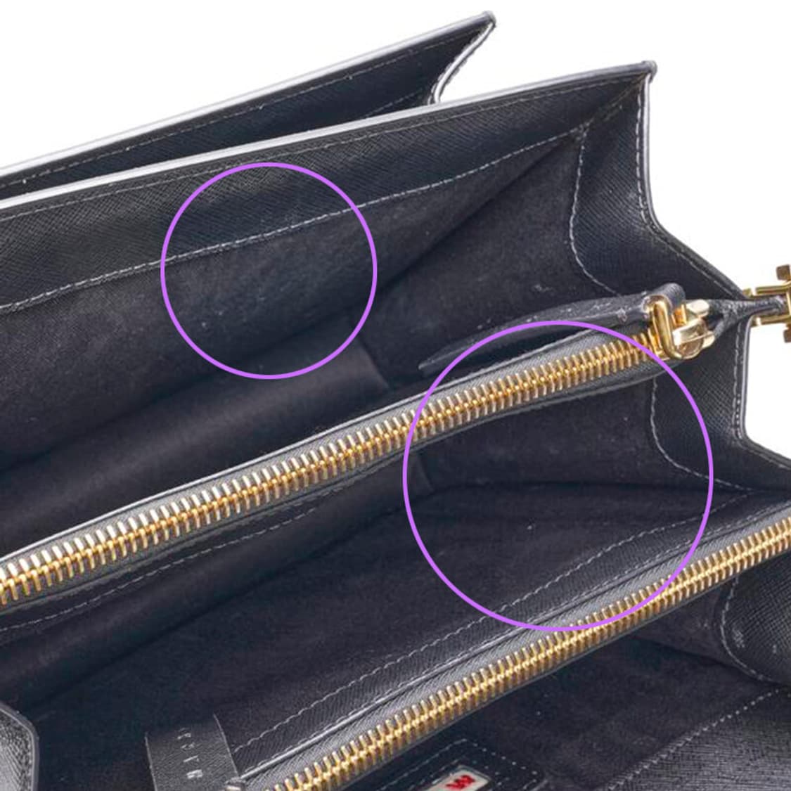 (중고) 마르니 블랙 사피아노 트렁크 미듐 숄더백 상품이미지8