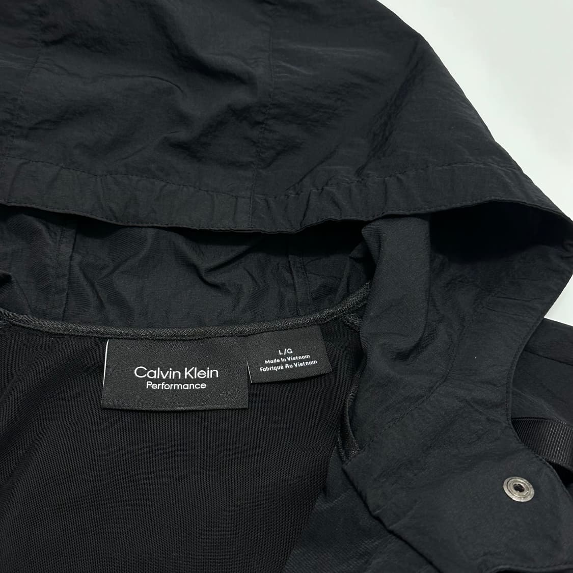 캘빈클라인 로고 바스락 바람막이 상품이미지5