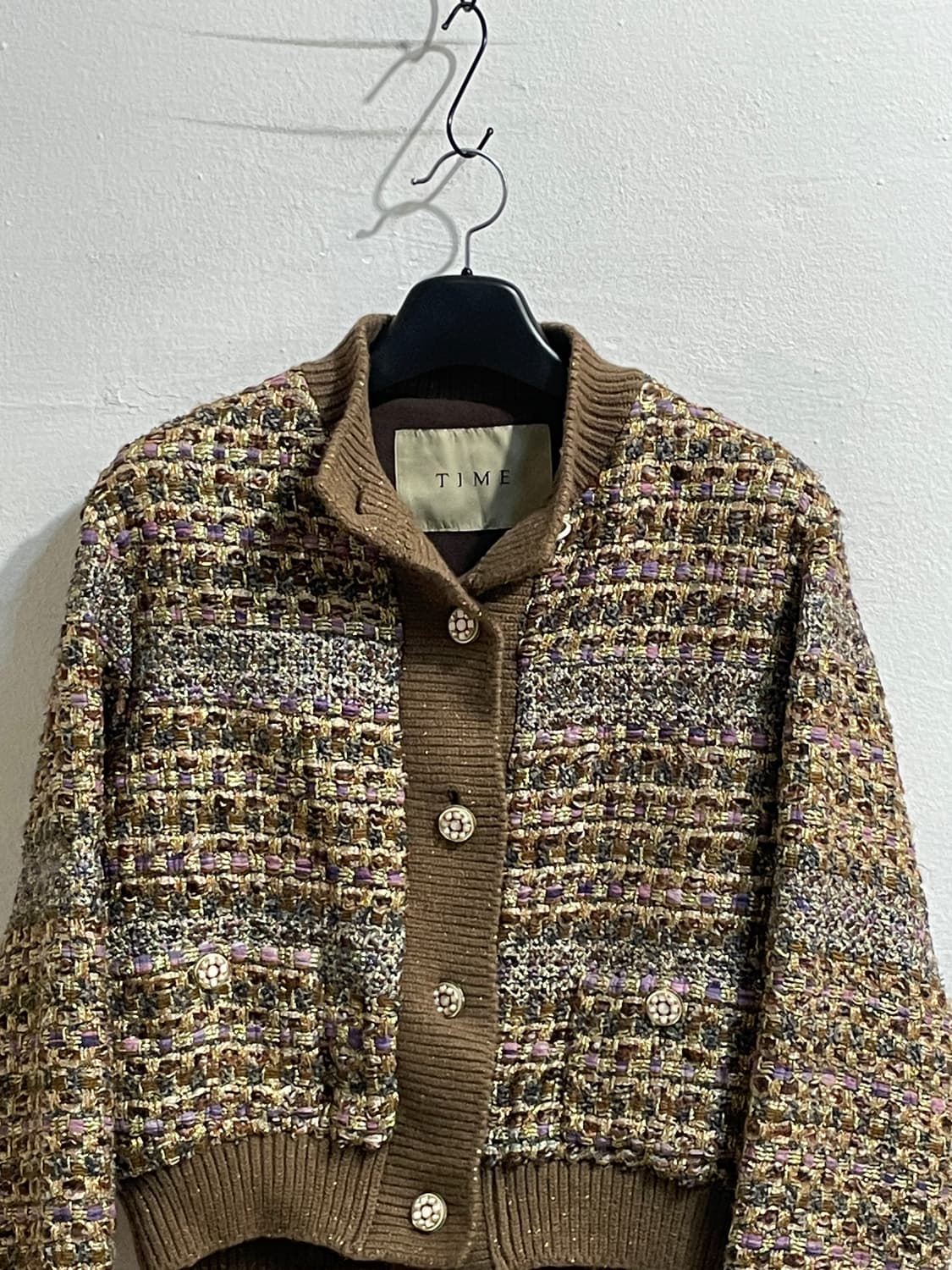 타임 트위드 니트 블루종 상품이미지2