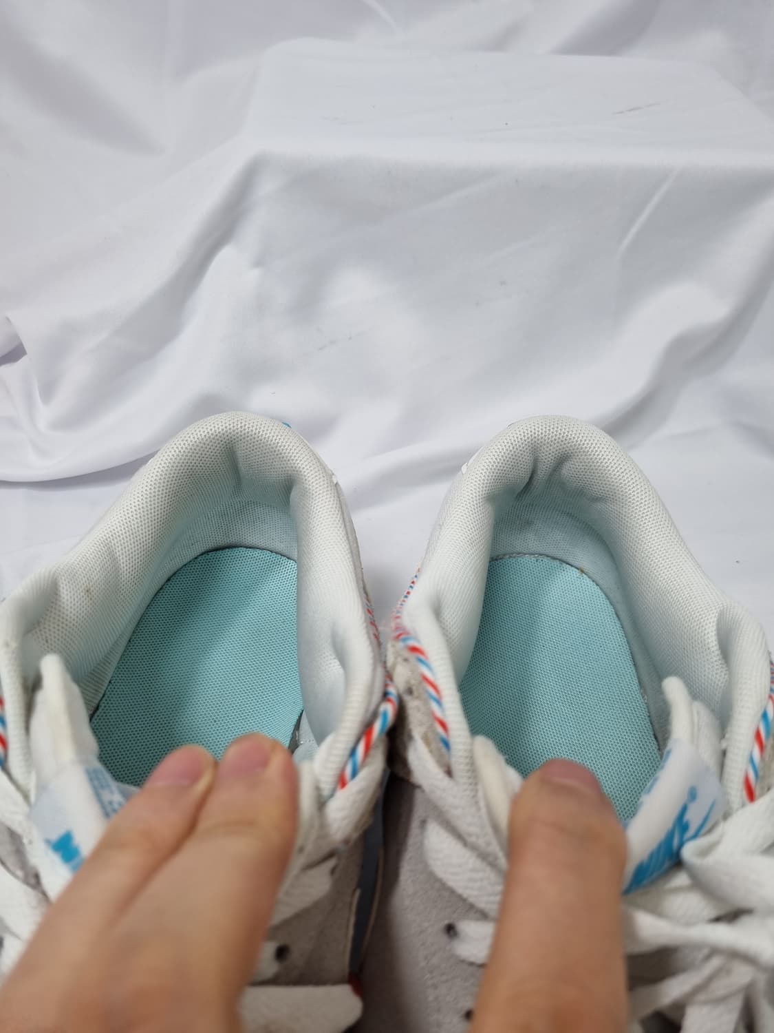 265 나이키 덩크 로우 바버샵 그레이 스니커즈 상품이미지5