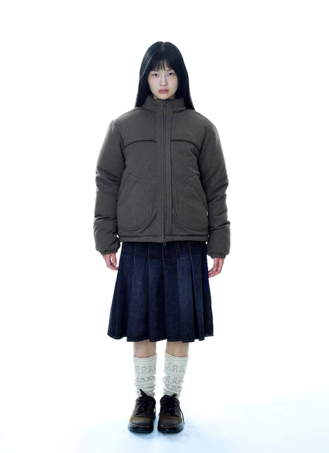 새상품 코이세이오 COYSEIO 코지 스웨트 다운 자켓 상품이미지1