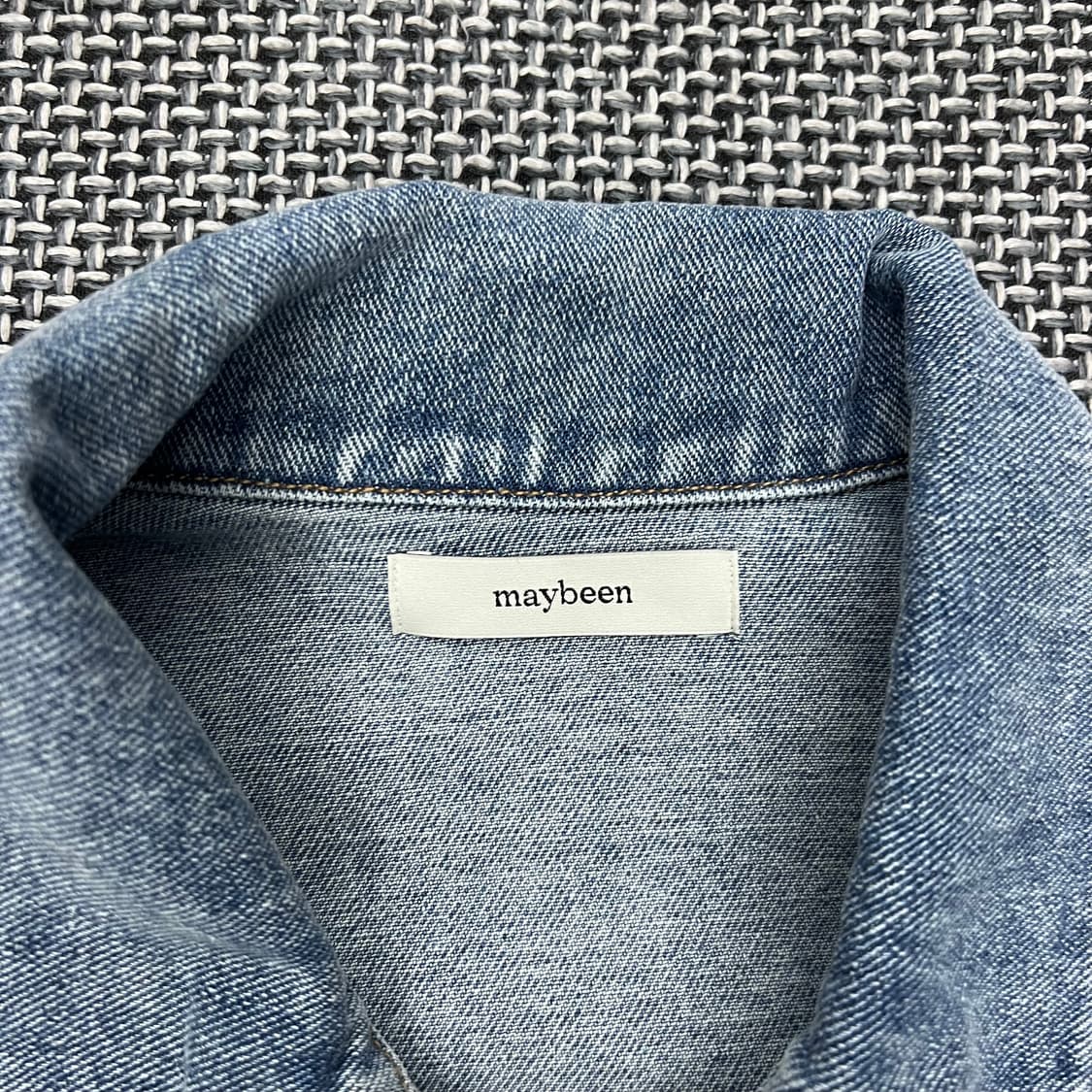 빈티지 크롭 데님 자켓 상품이미지2