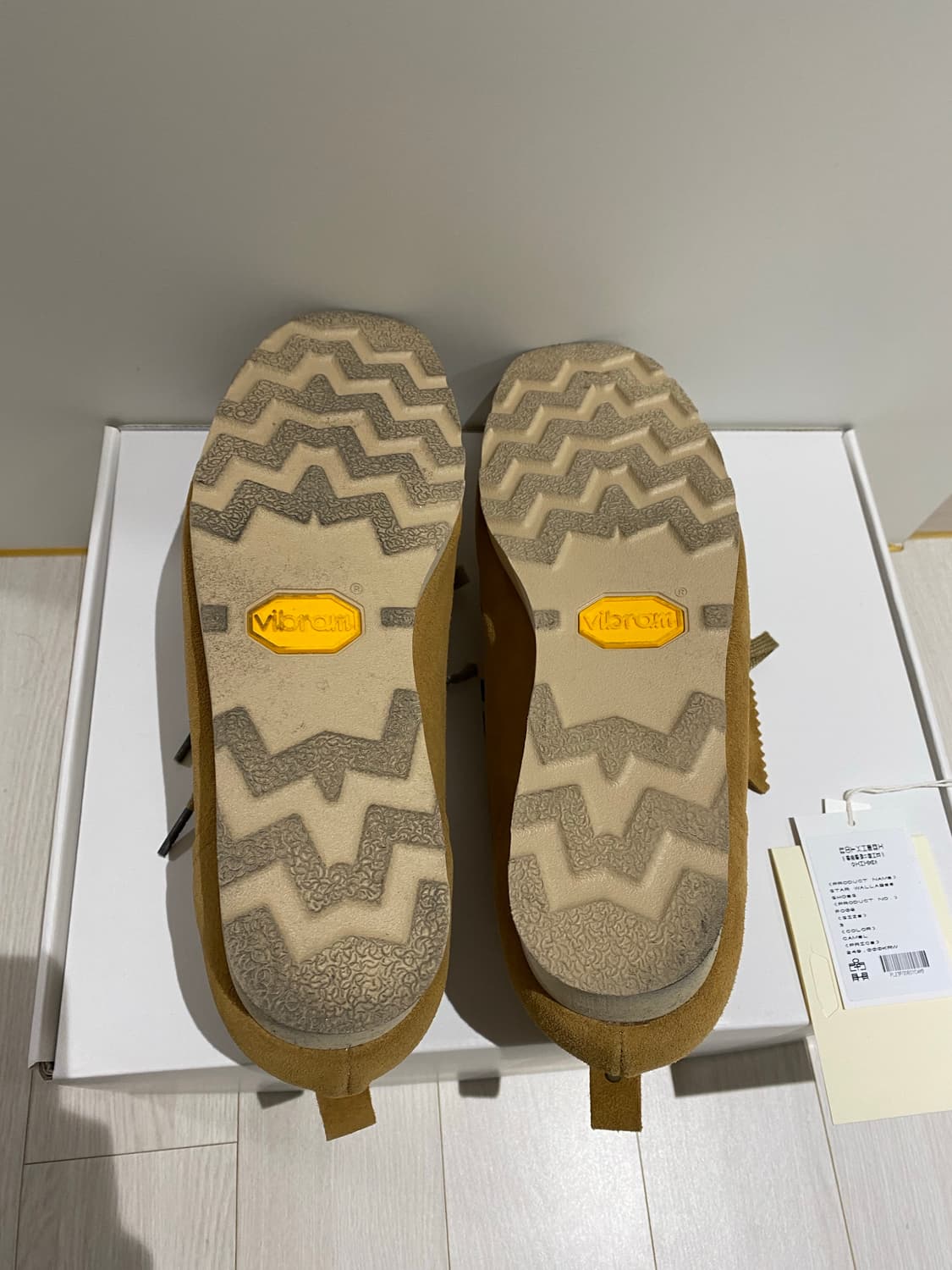 폴리테루 스타 왈라비 슈즈 카멜 색상 3 상품이미지7