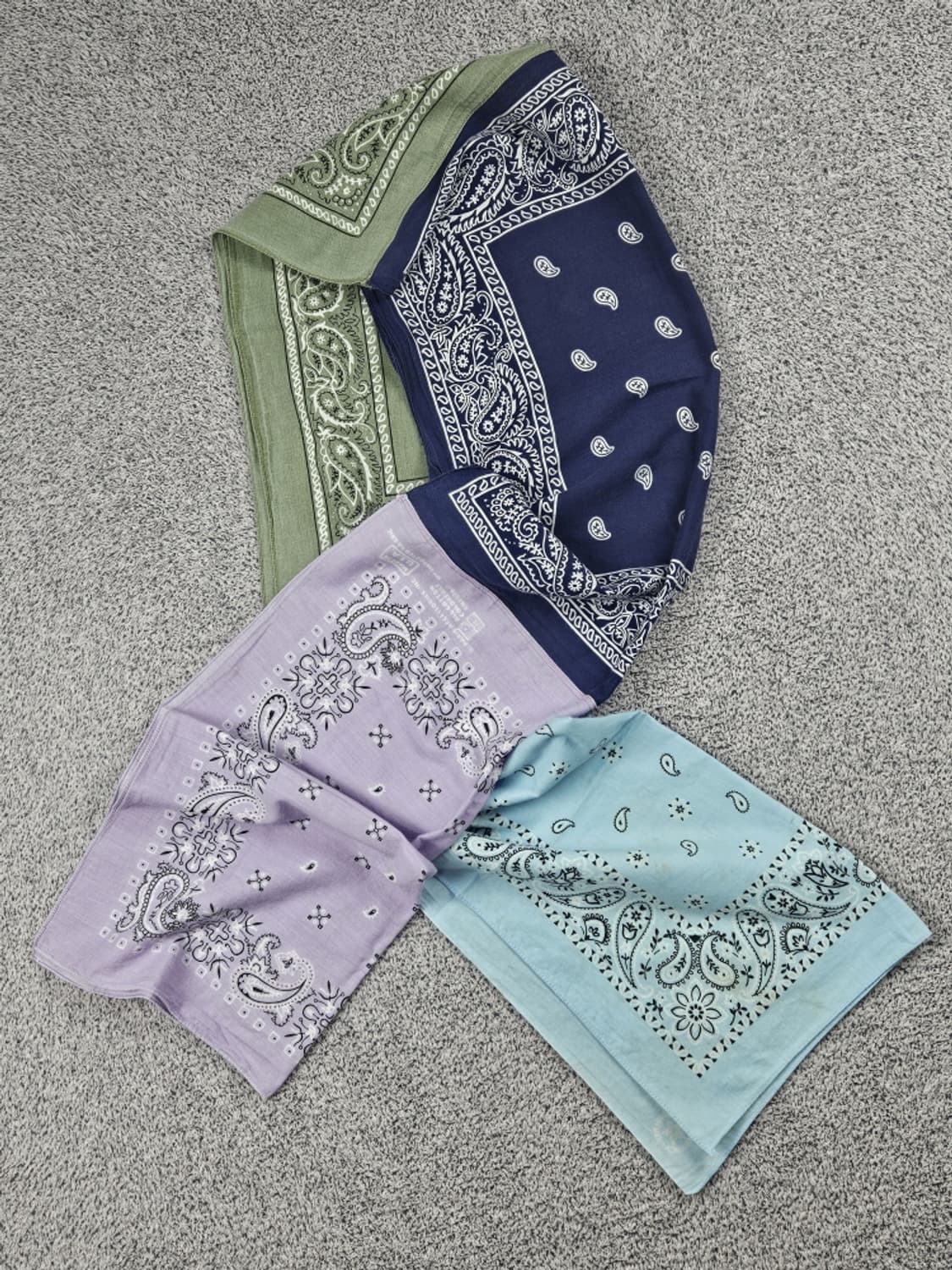 U.S.A 반다나 리워크 커스텀 스카프 머플러 / 10419 상품이미지2