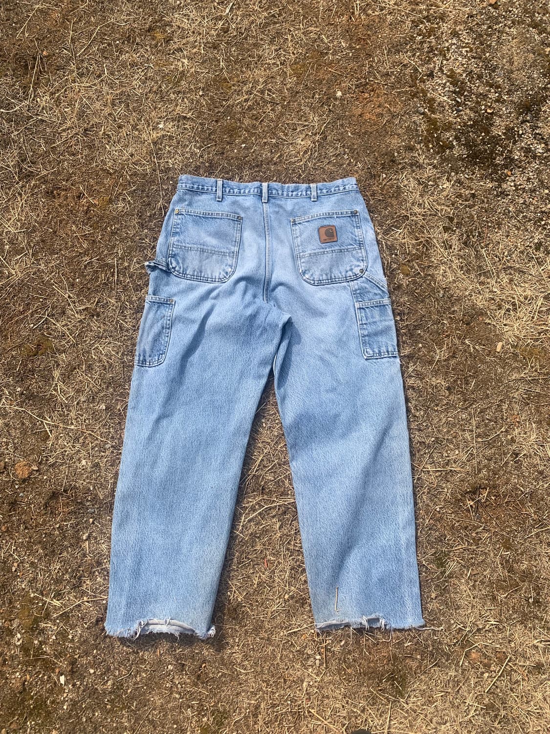 [36] 칼하트 더블니 연청 상품이미지2