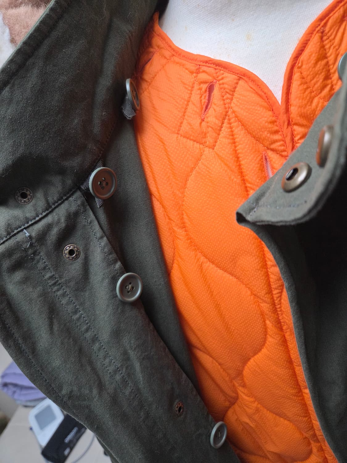 후드 내피 탈부착 야상 상품이미지6