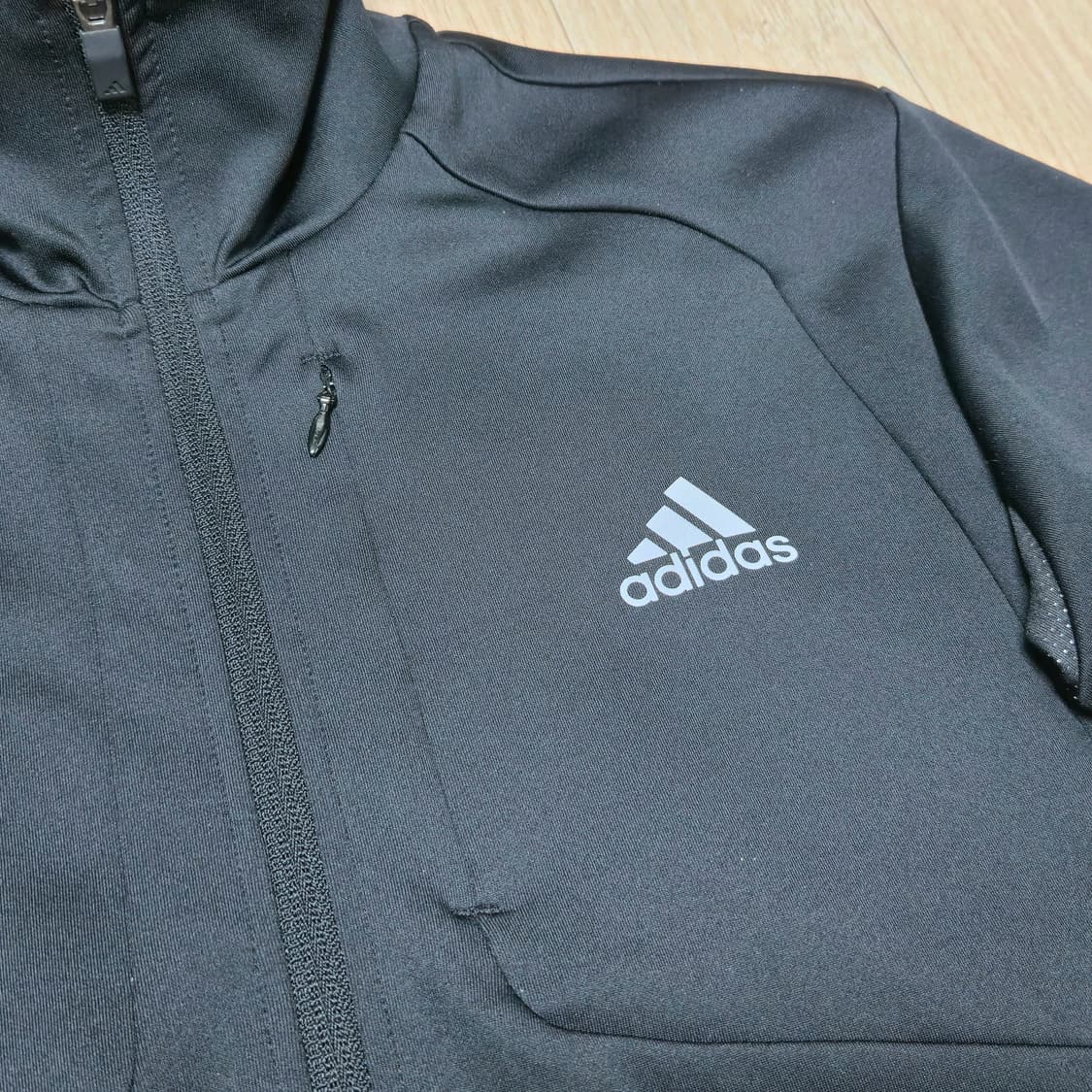 90) 블랙 아디다스 삼선 트레이닝 자켓 져지 트랙탑 프로모션 상품이미지3