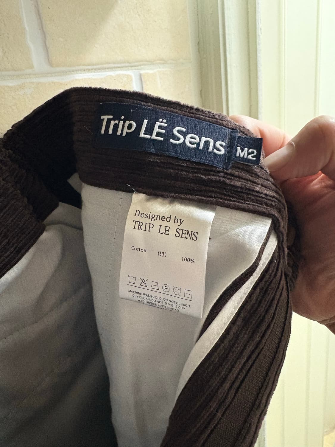 트립르센스 - 코듀로이 팬츠 31-33사이즈 브라운 상품이미지6