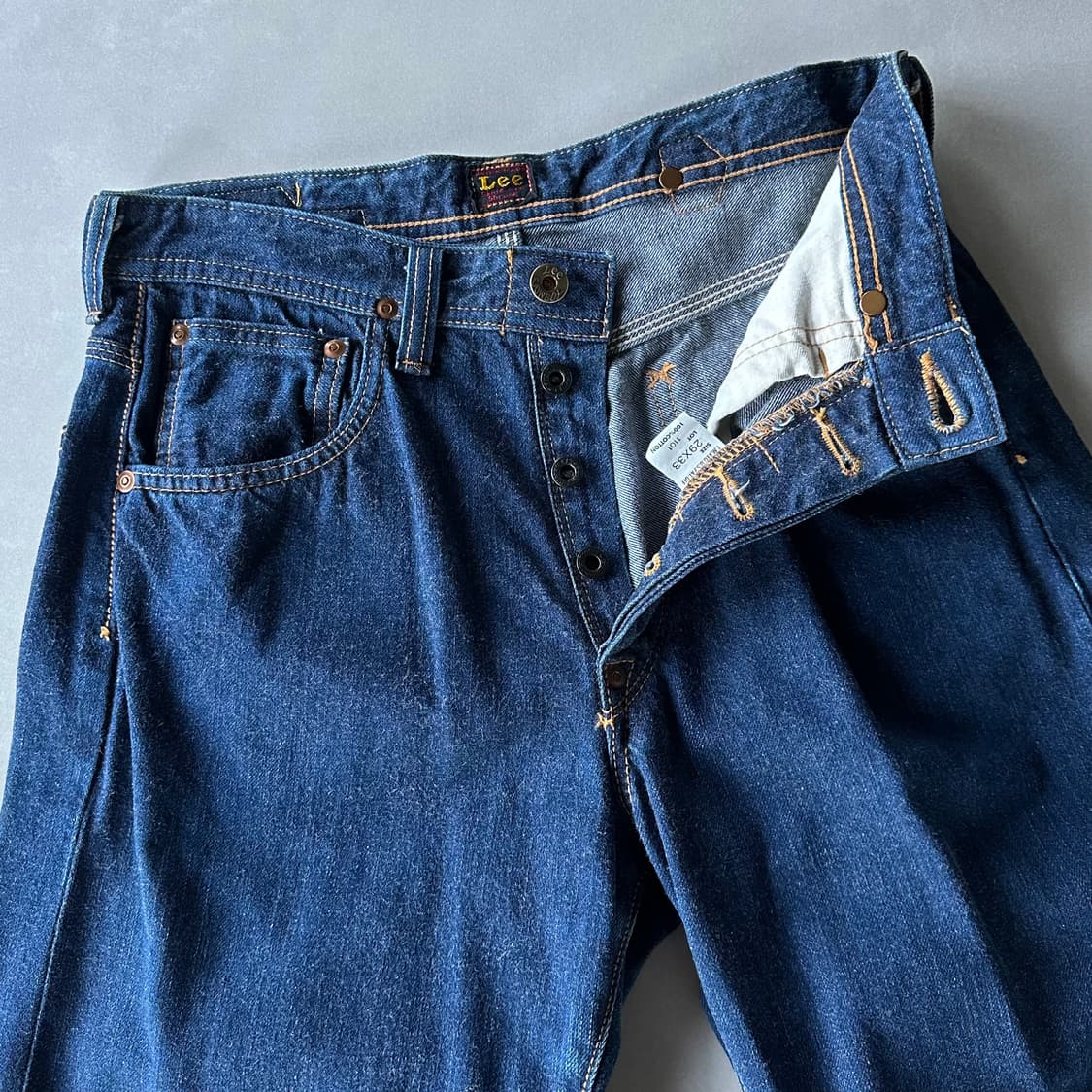 [28인치]Lee 리 101 카우보이 송치 셀비지 데님 팬츠 상품이미지8
