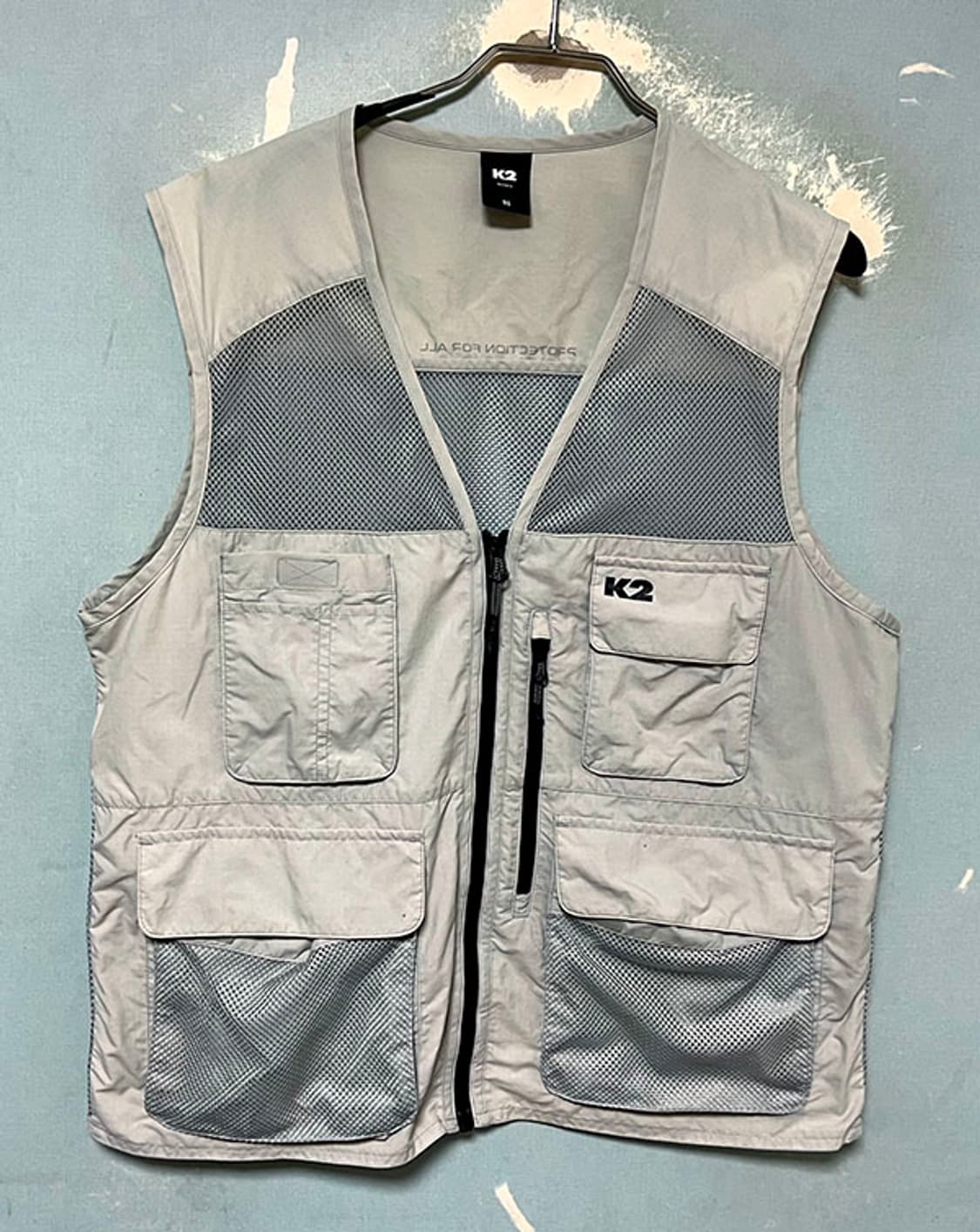 K2 케이투 남자 등산조끼 여름 매쉬 유틸리티 레저룩 M 95 상품이미지1